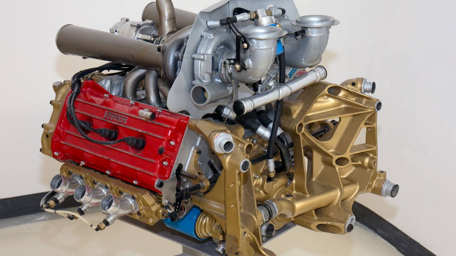 First Inverted Vee Engine Ferrari's 126C: The World's First Hot-Vee V6 Turbo F1 Car