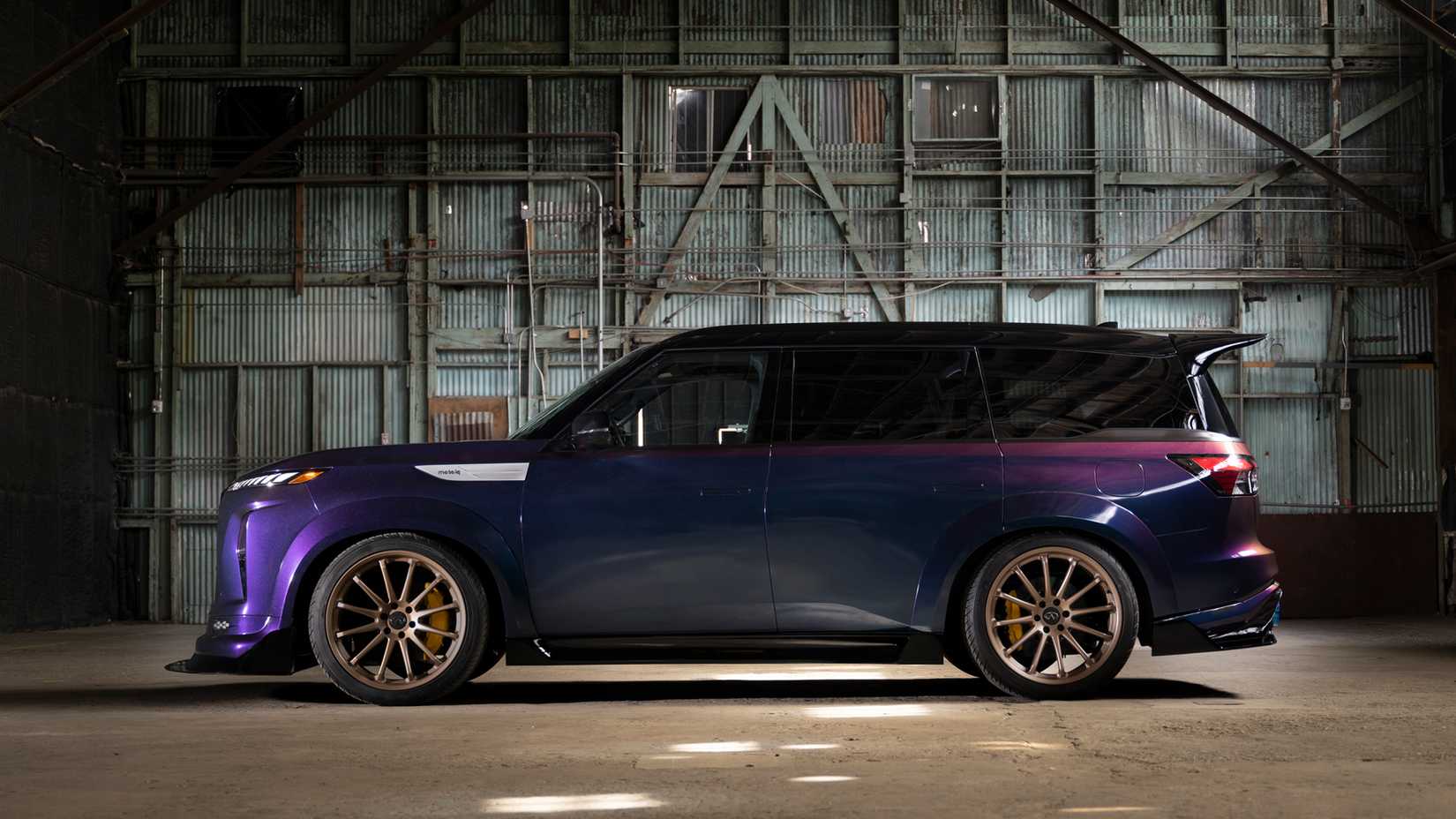 Qx80 R Spec Infiniti Debuts 1,000-HP GT-R-Powered QX80 R-Spec Concept For SEMA