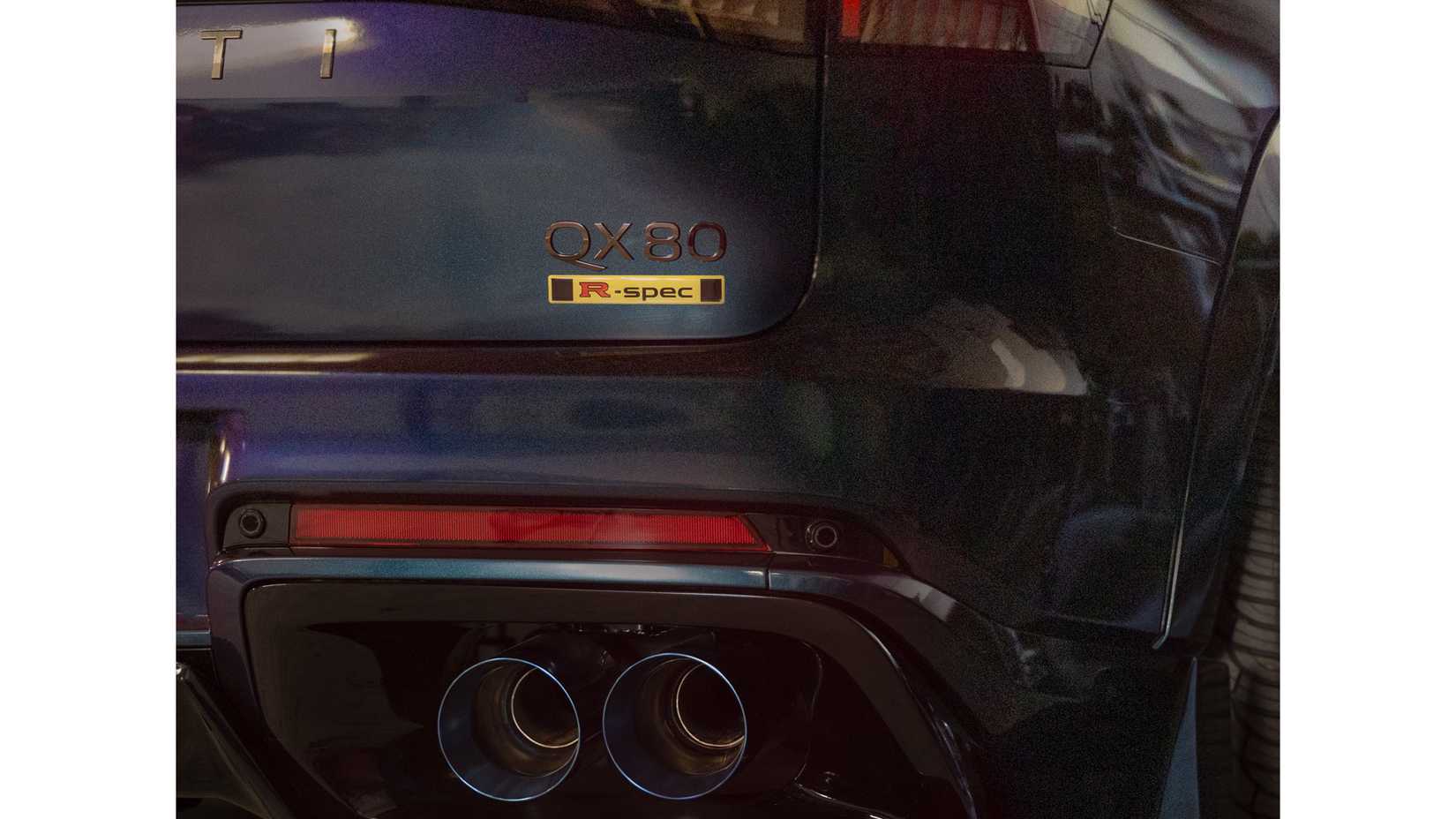Infinity Qx80 Rspec Infiniti Teases QX80 R-Spec Concept With GT-R Engine For SEMA
