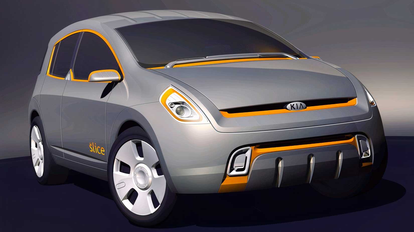 The Kia KCD-1 Slice Concept Is A Perfect Piece Of 2000 Nostalgia