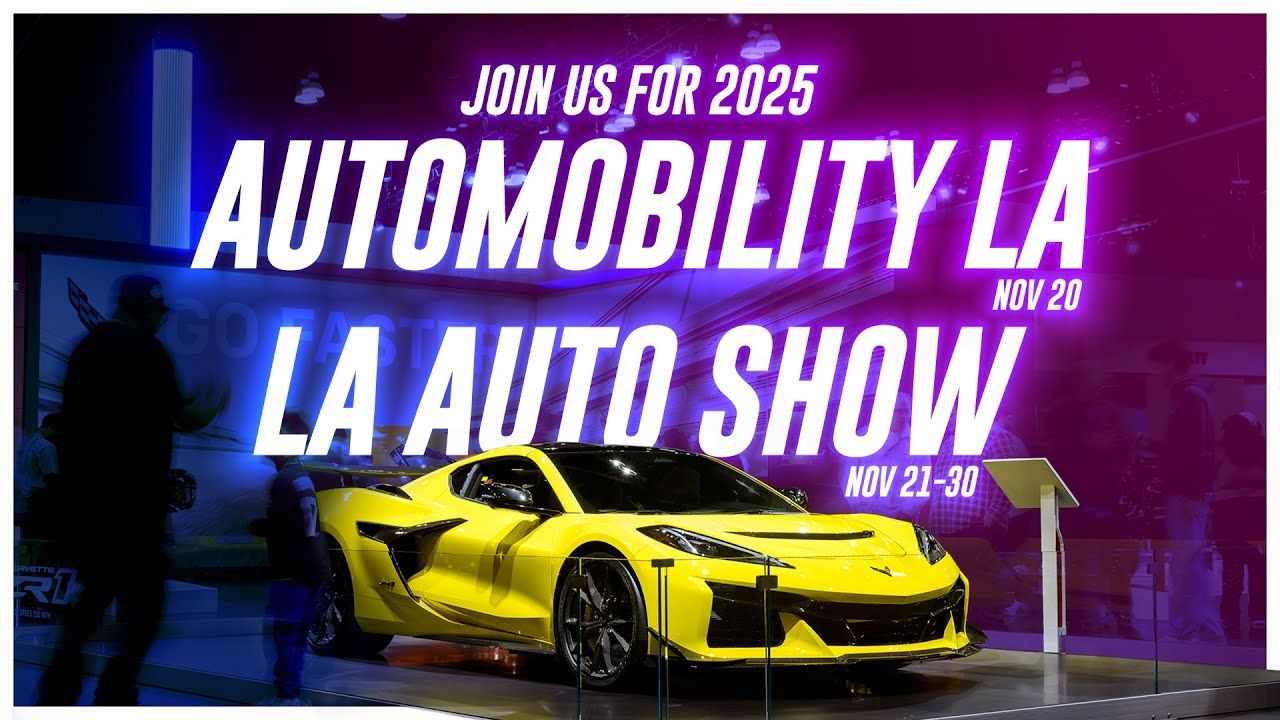 Watch The Official AutoMobility LA 2025 Livestream, Brought To You By CarBuzz