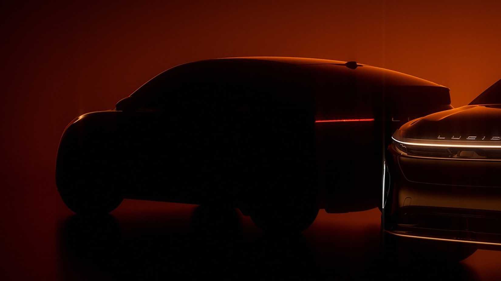 Lucid Drops A Sneaky Teaser Image For it Model Y-Fighting Midsize SUV