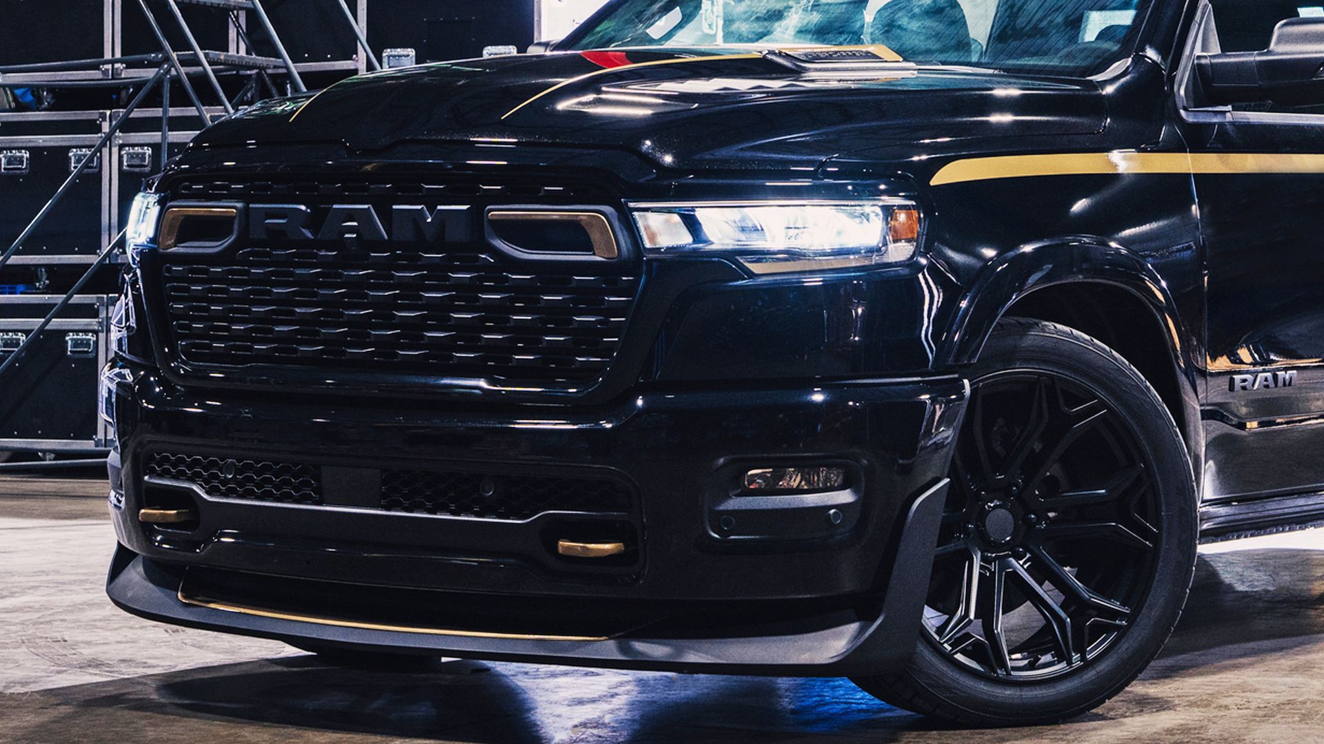 Ram 1500 Lowered By Fox Factory Is A Supercharged Street Truck