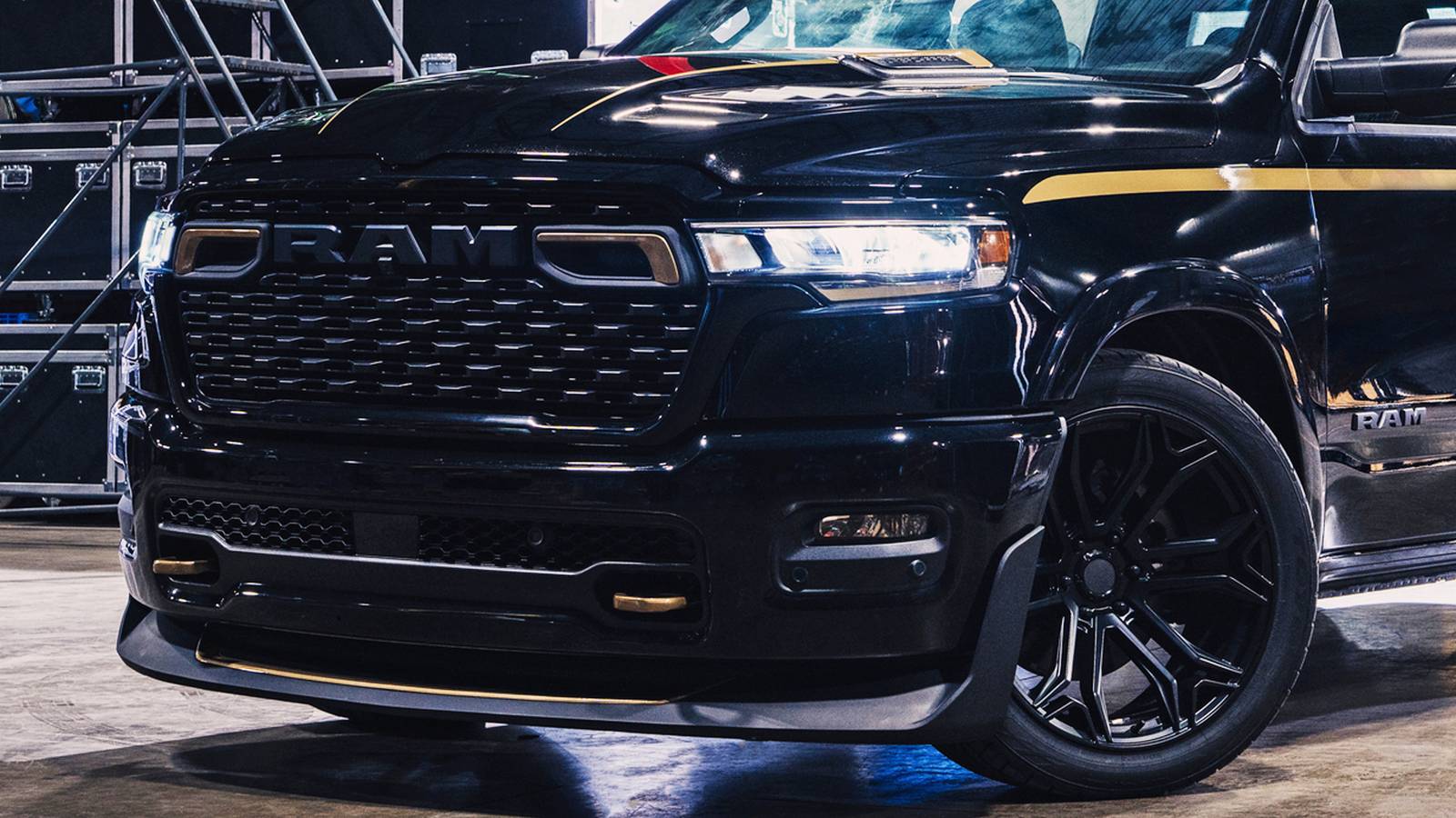 Lowered Word Ram 1500 Lowered By Fox Factory Is A Supercharged Street Truck