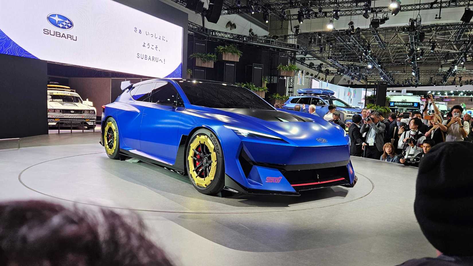 Subaru Reveals Electric And ICE STI Concept Cars At 2025 Japan Mobility Show