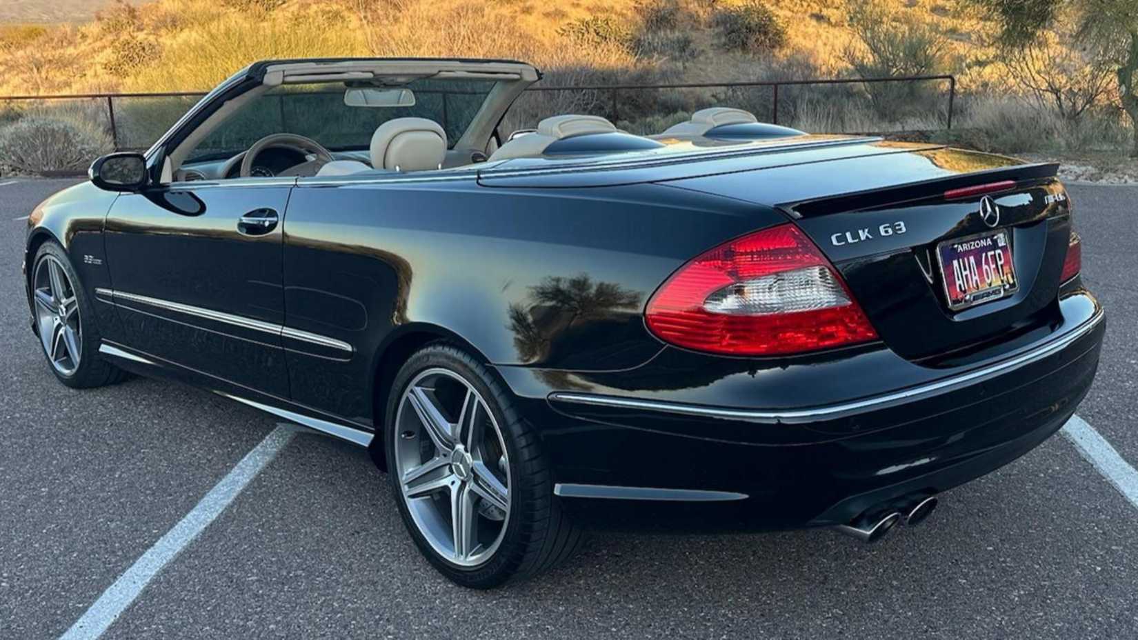 Mercedes-Benz CLK 63 AMG Cabriolet: A High-Powered Drop-Top Bargain