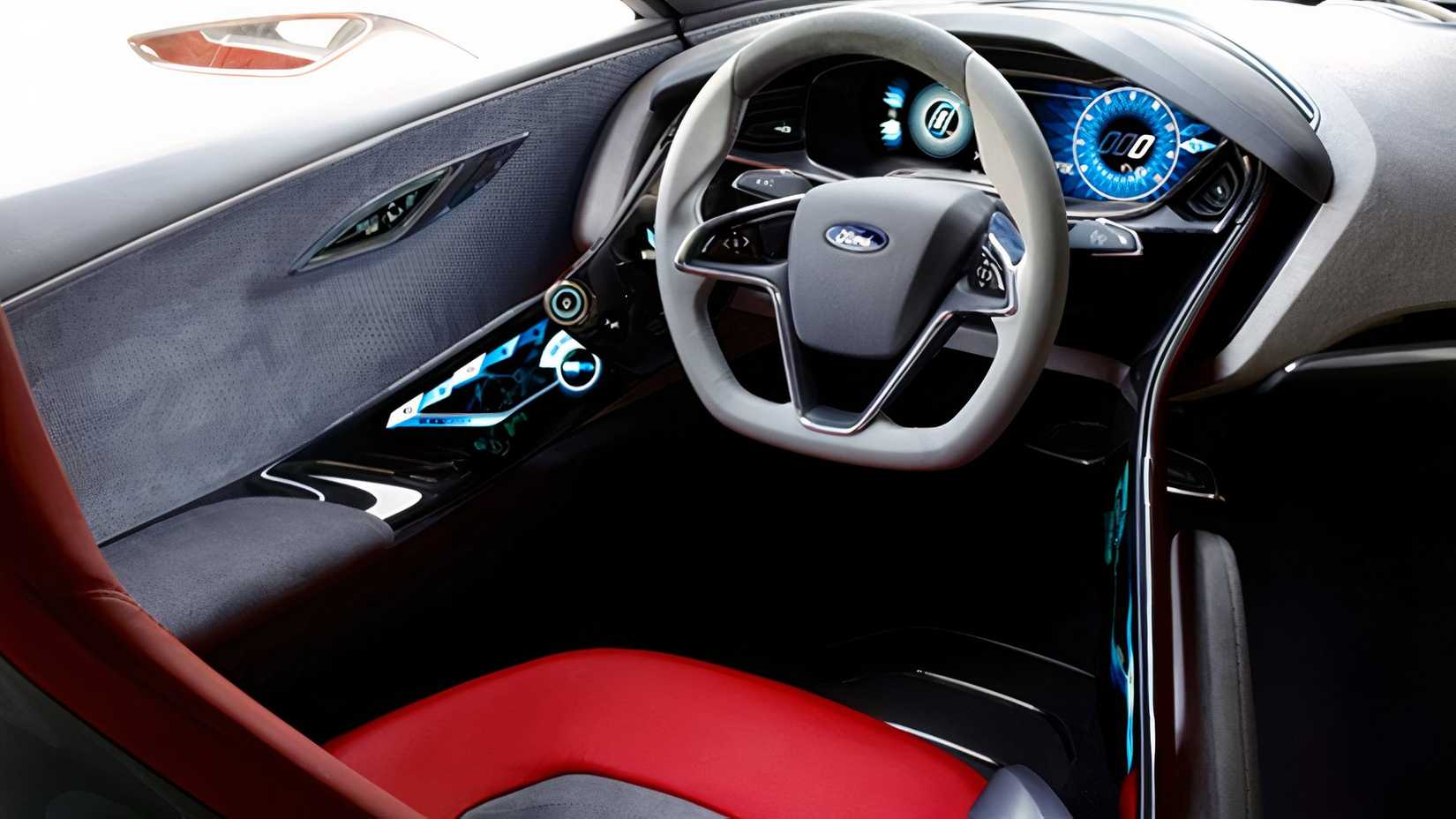 2011 Ford Evos Concept cockpit view