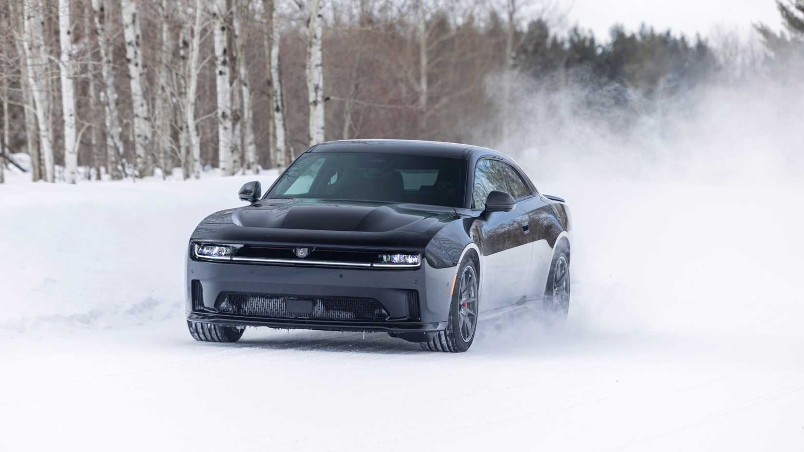 2026 Dodge Charger Daytona Scat Pack In Snow (2)