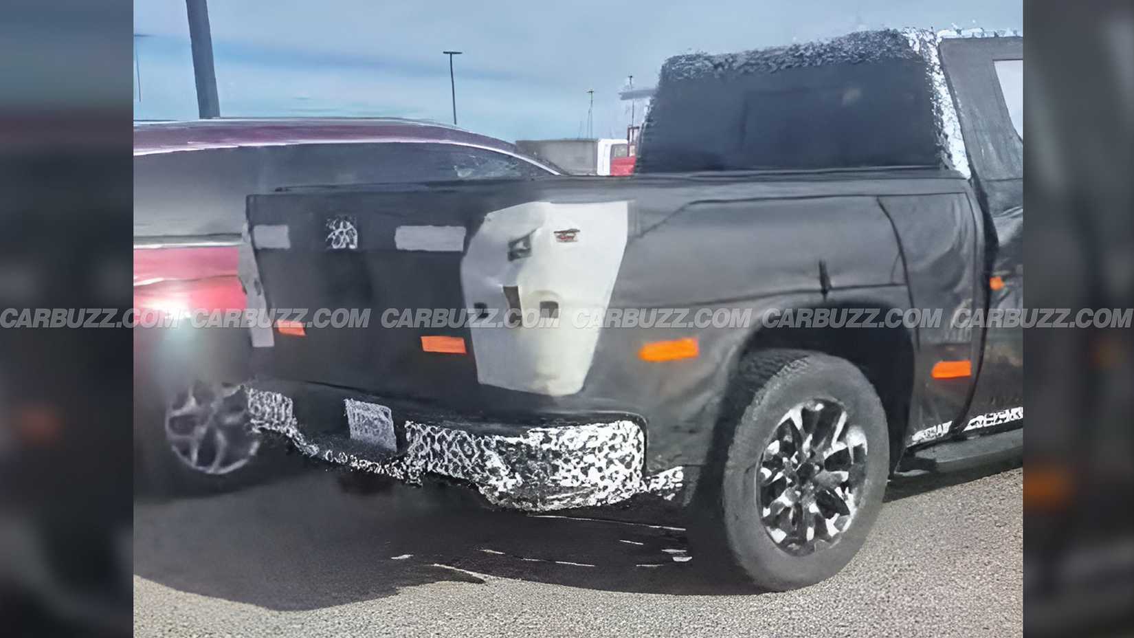 Exclusive: 2027 Chevrolet Silverado 1500 Prototype Spied Hiding Next ...