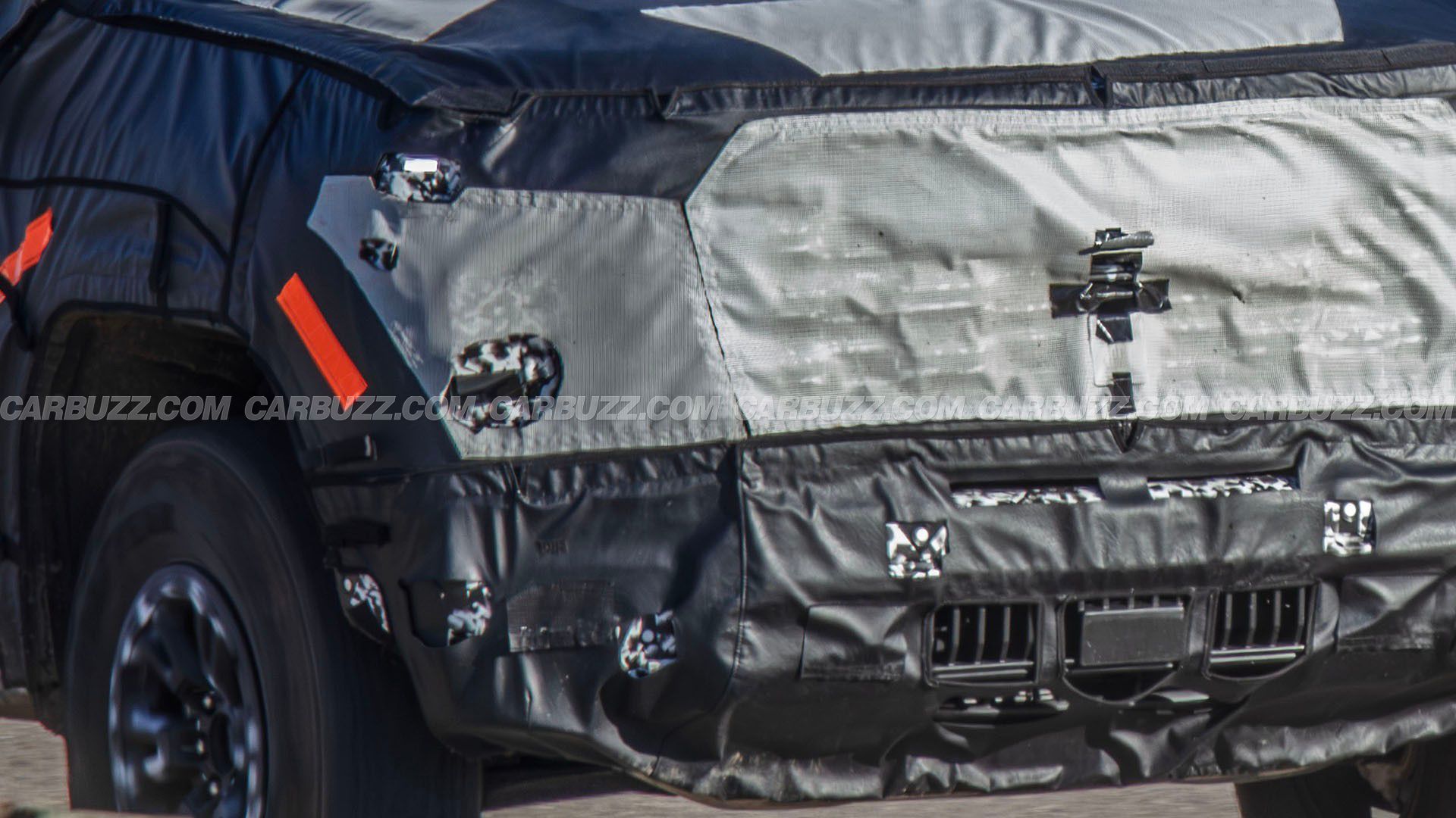 2027 GMC Sierra 1500 AT4X Spied Testing With Raptor-Sized Tires