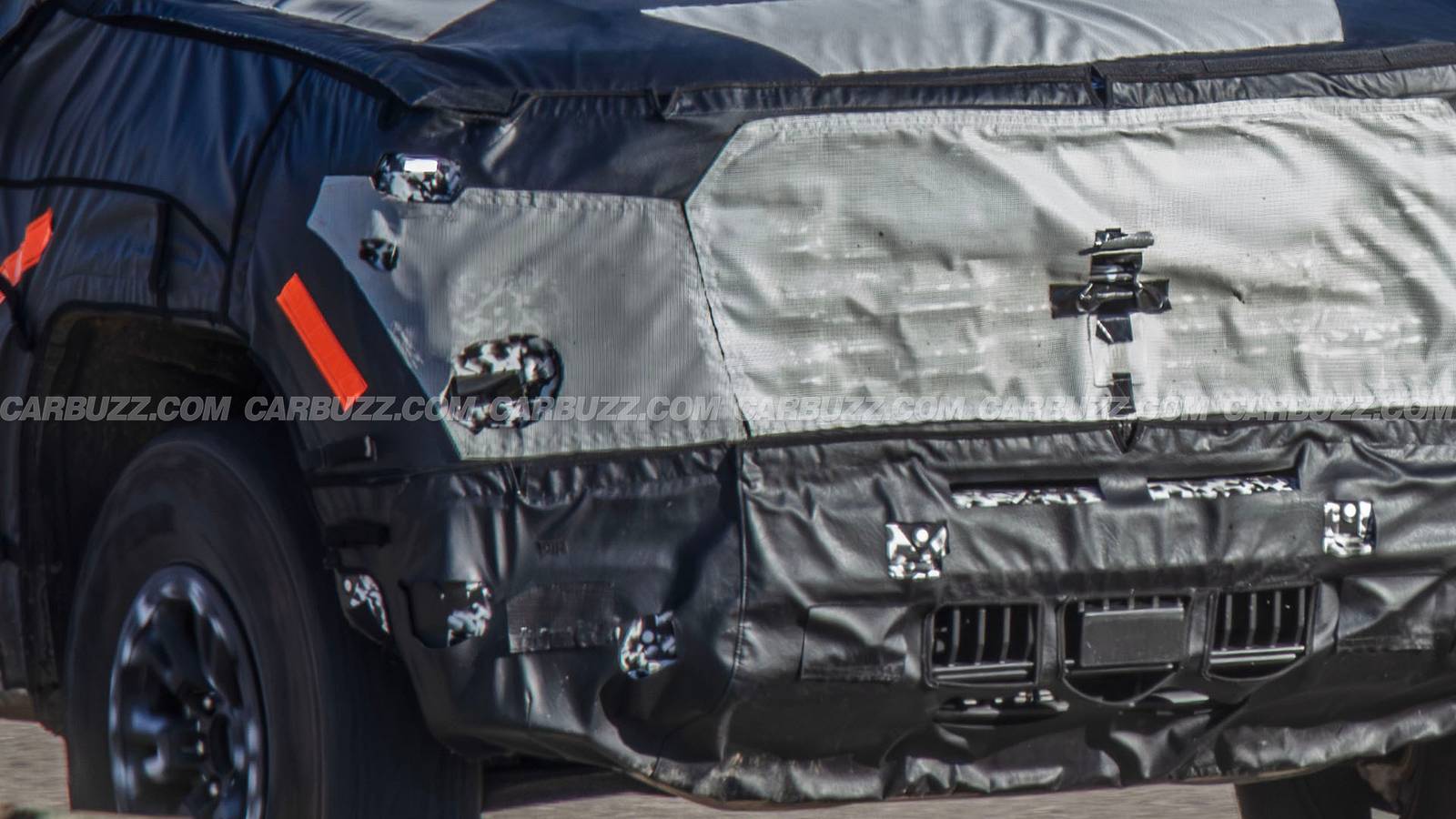 2027 GMC Sierra 1500 AT4X Spied Testing With Raptor-Sized Tires