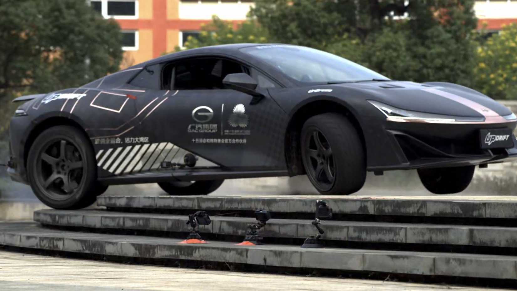 GAC Hyptec SSR Supercar Shows Off With World's Fastest Drift