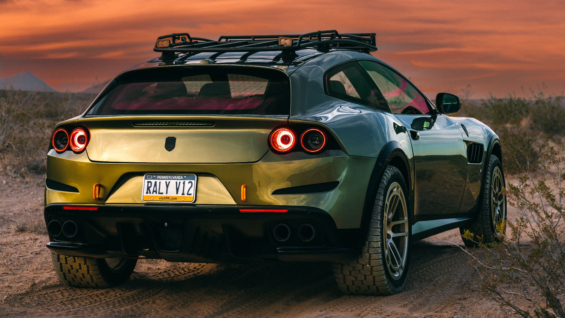 Ferrari GTC4 Lusso Becomes 'Elevato:' A 758-HP V12 Rally Car For SEMA