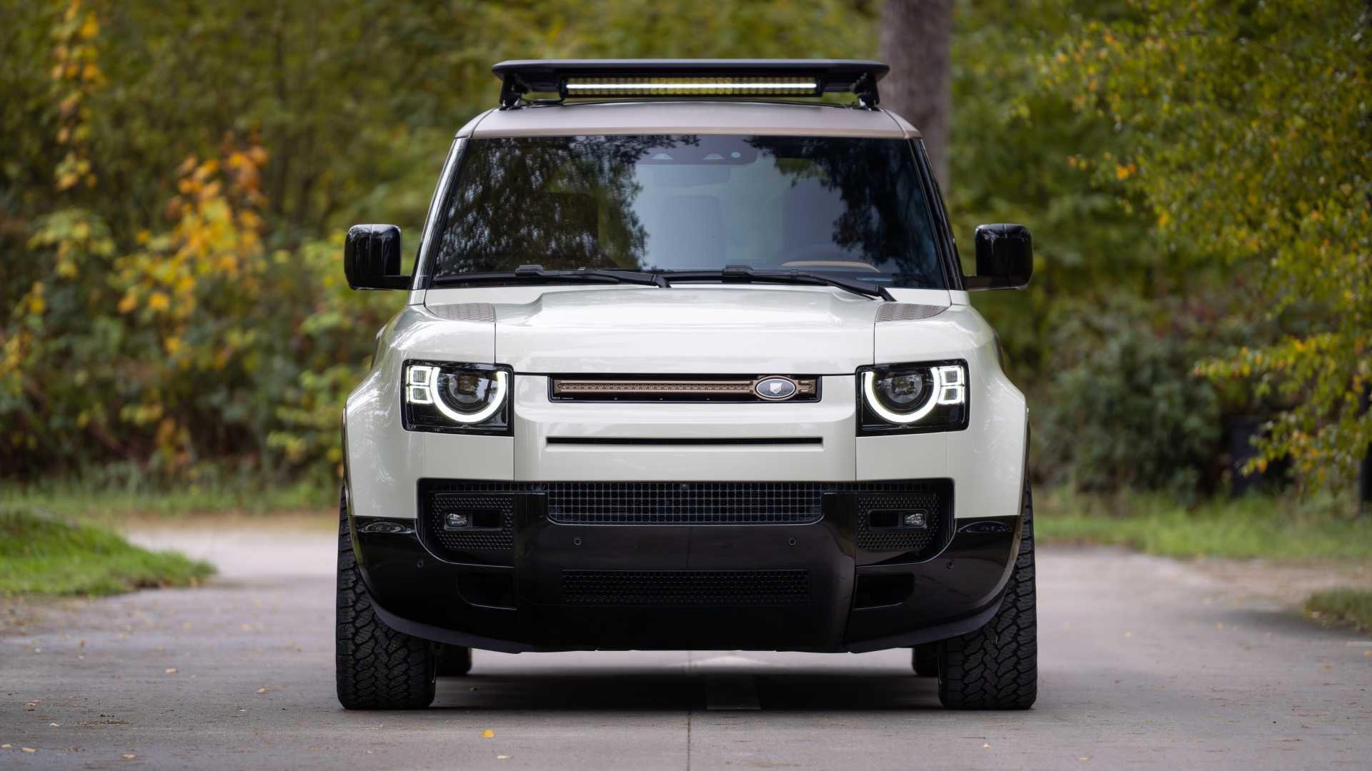 Defender 130 Custom Land Rover Doesn't Build A Defender Truck, So Another Company Stepped In