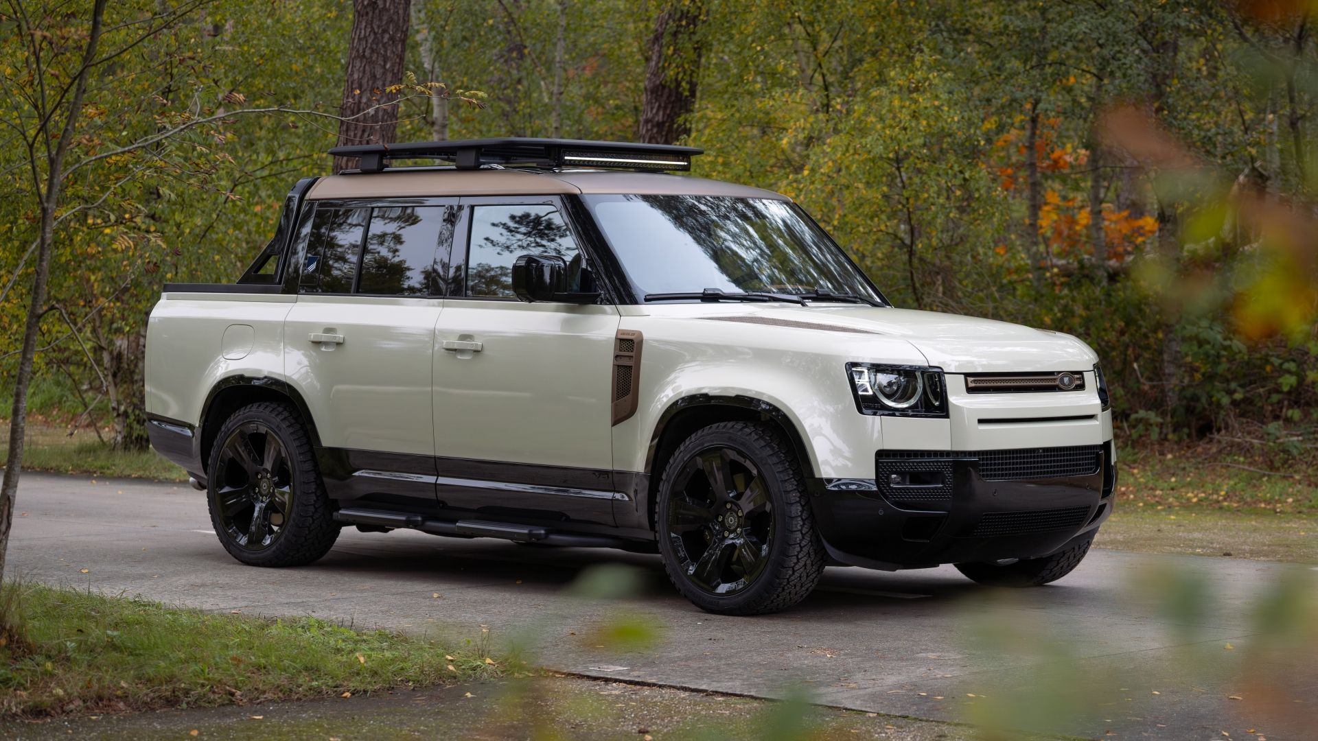 Land Rover Doesn't Build A Defender Truck, So Another Company Stepped In