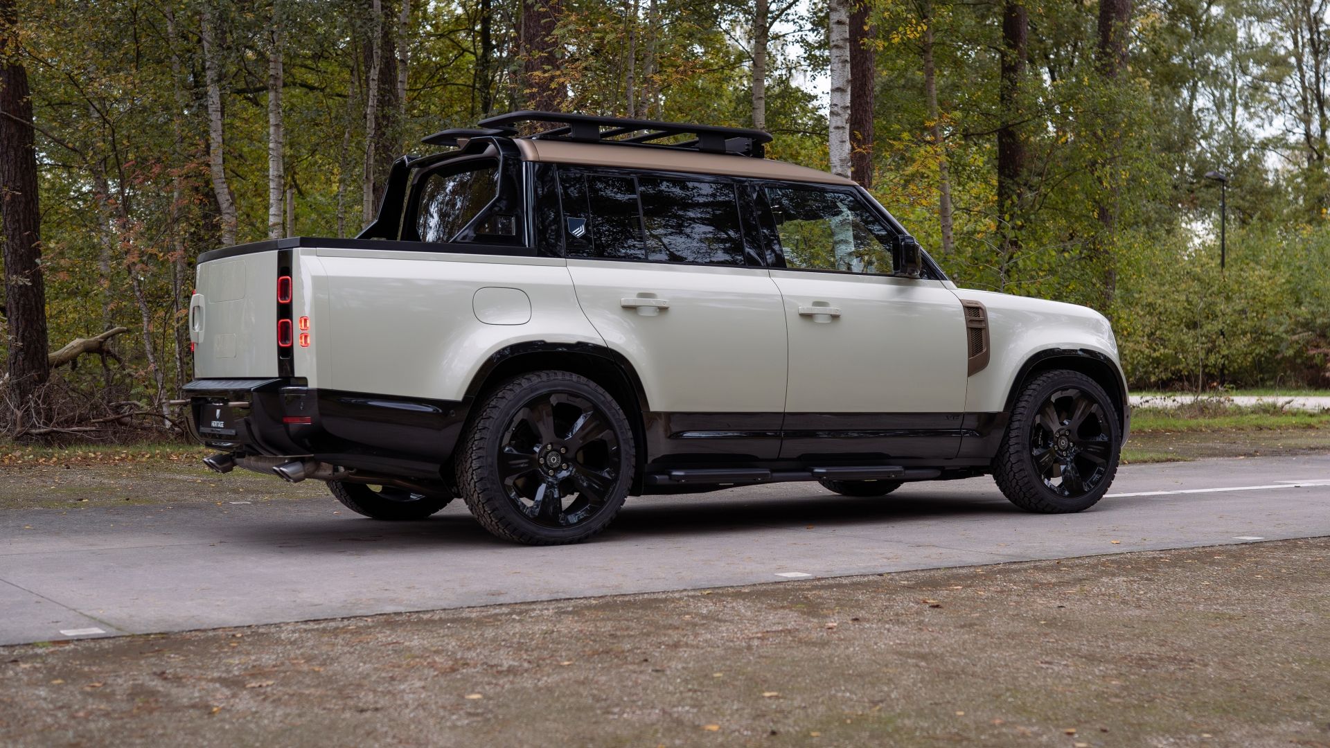 Land Rover Doesn't Build A Defender Truck, So Another Company Stepped In
