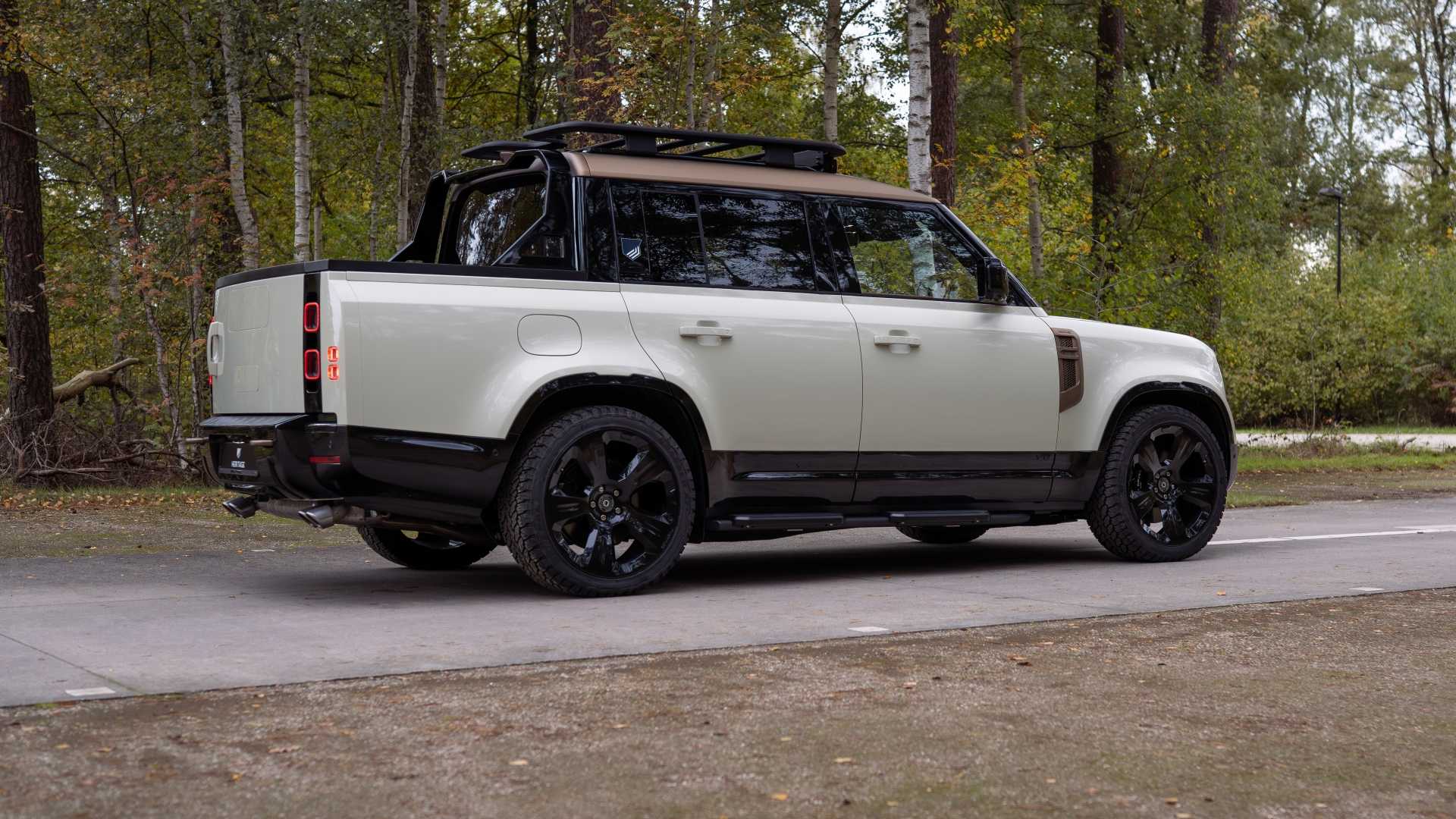 Defender 130 Custom Land Rover Doesn't Build A Defender Truck, So Another Company Stepped In
