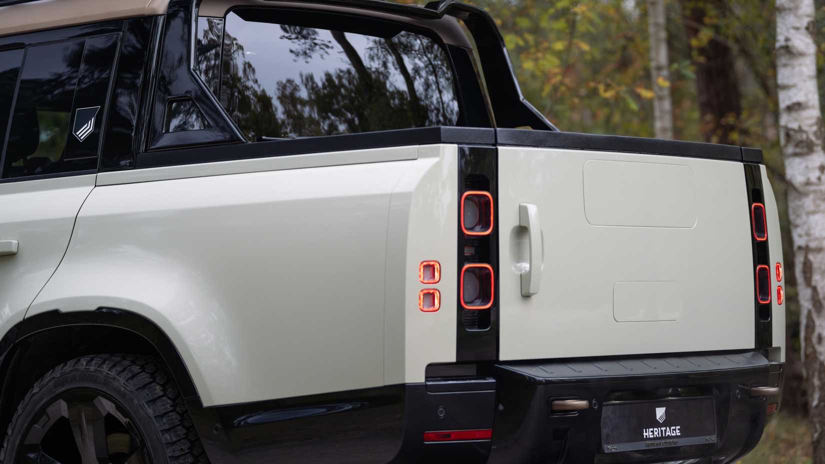 Defender 130 Custom Land Rover Doesn't Build A Defender Truck, So Another Company Stepped In