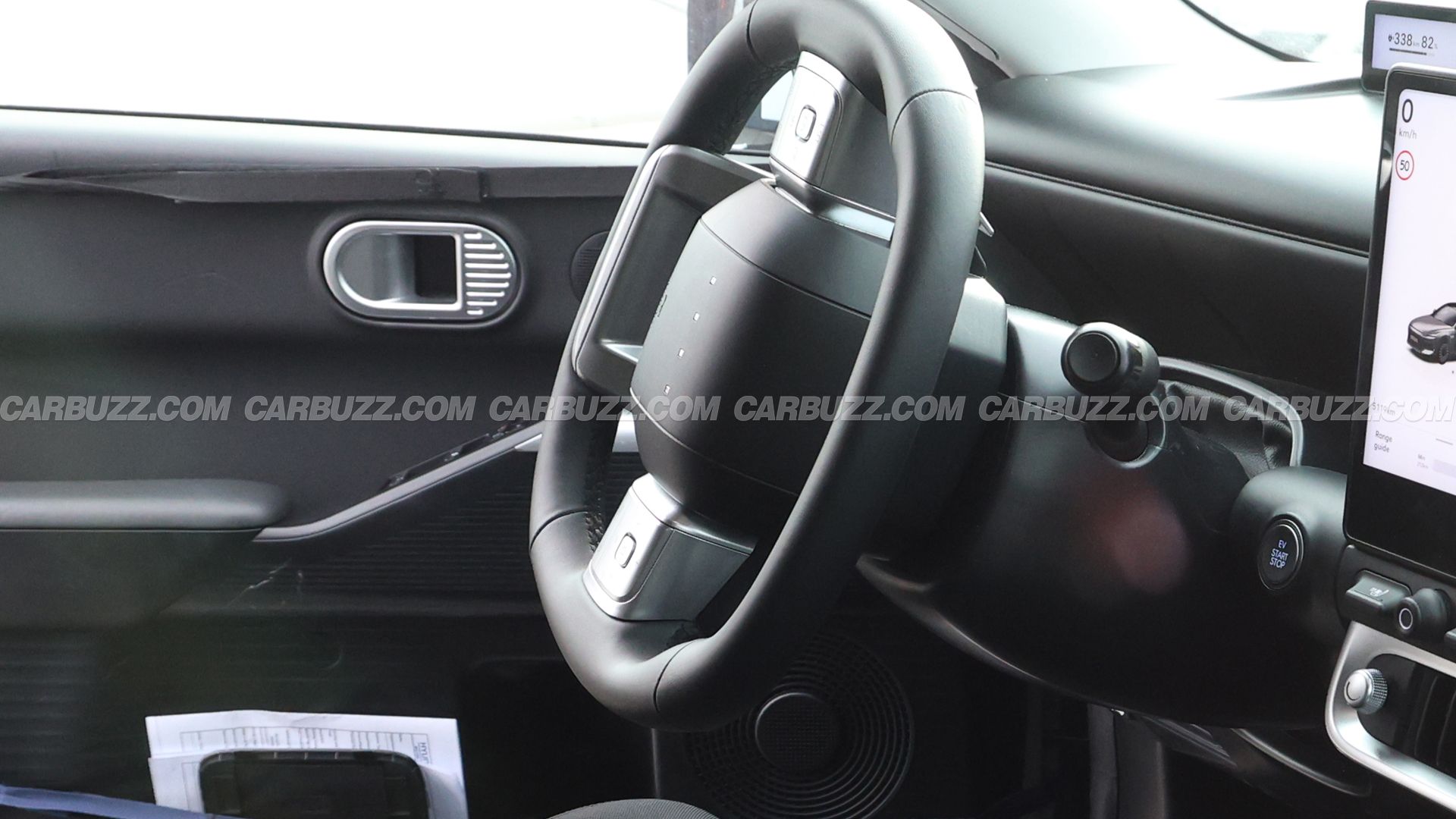 Hyundai Ioniq 3 Spied Up Close And Personal, Revealing The Interior