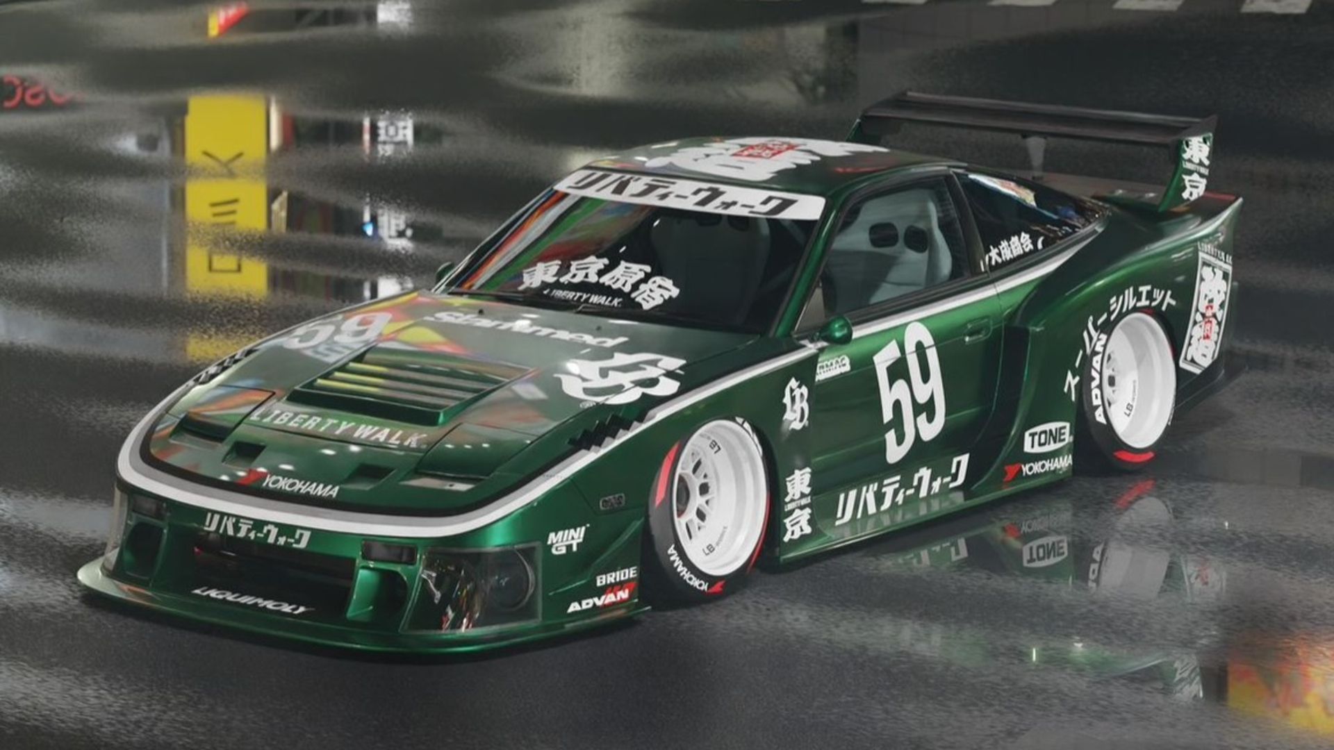 Liberty Walk's New Nissan 180SX Body Kit Pays Homage To A Racing