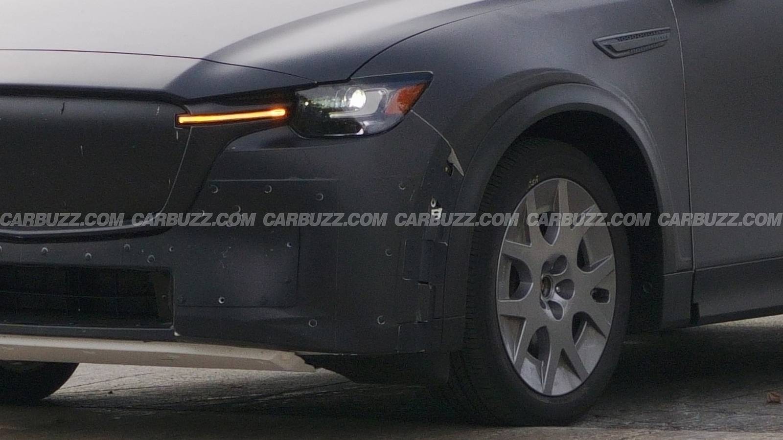 This Weird Looking Mazda CX-90 Mule Hides A Very Big Secret