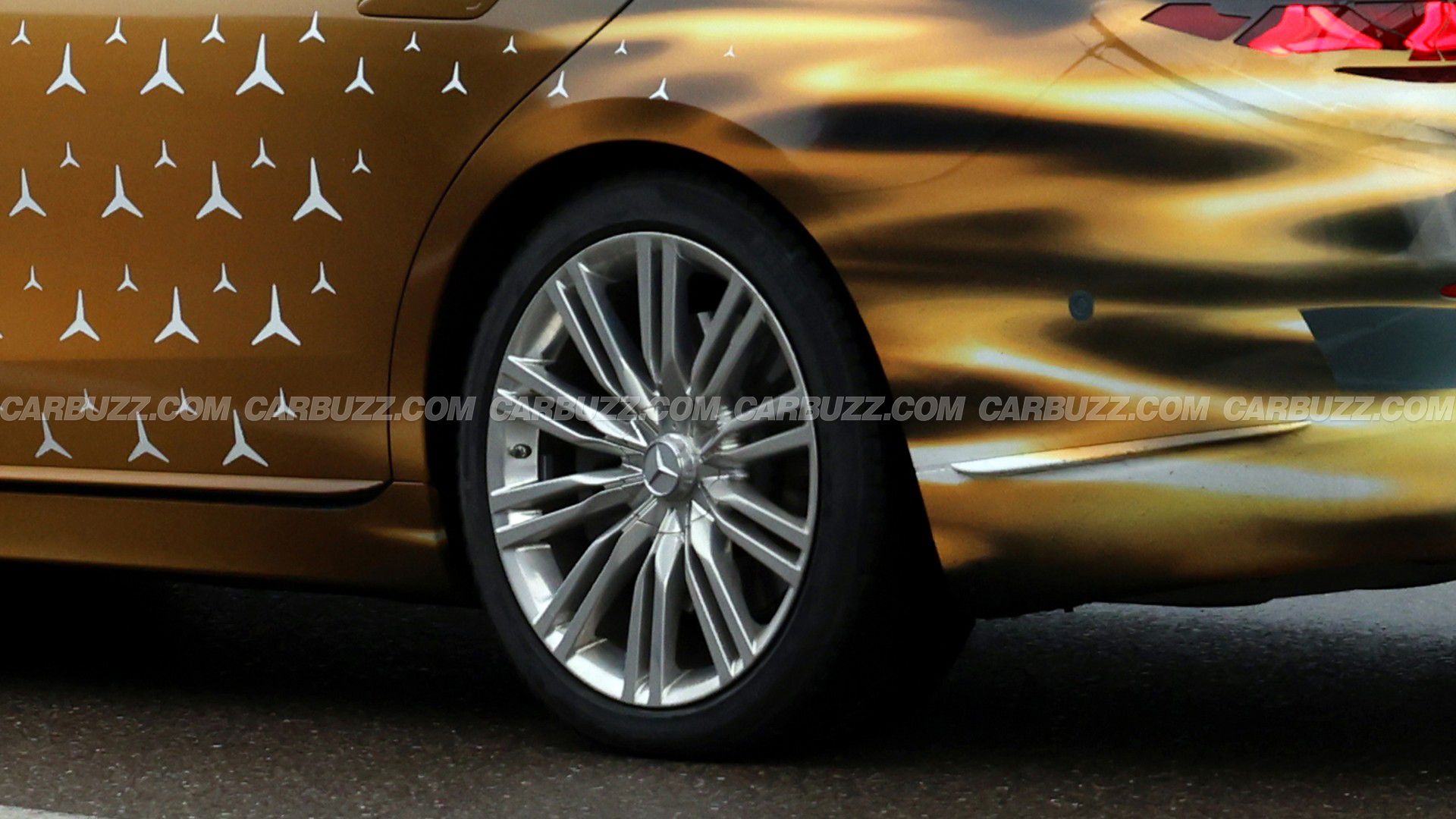Refreshed 2027 S-Class Spotted In Mercedes-Benz Celebration Wrapper