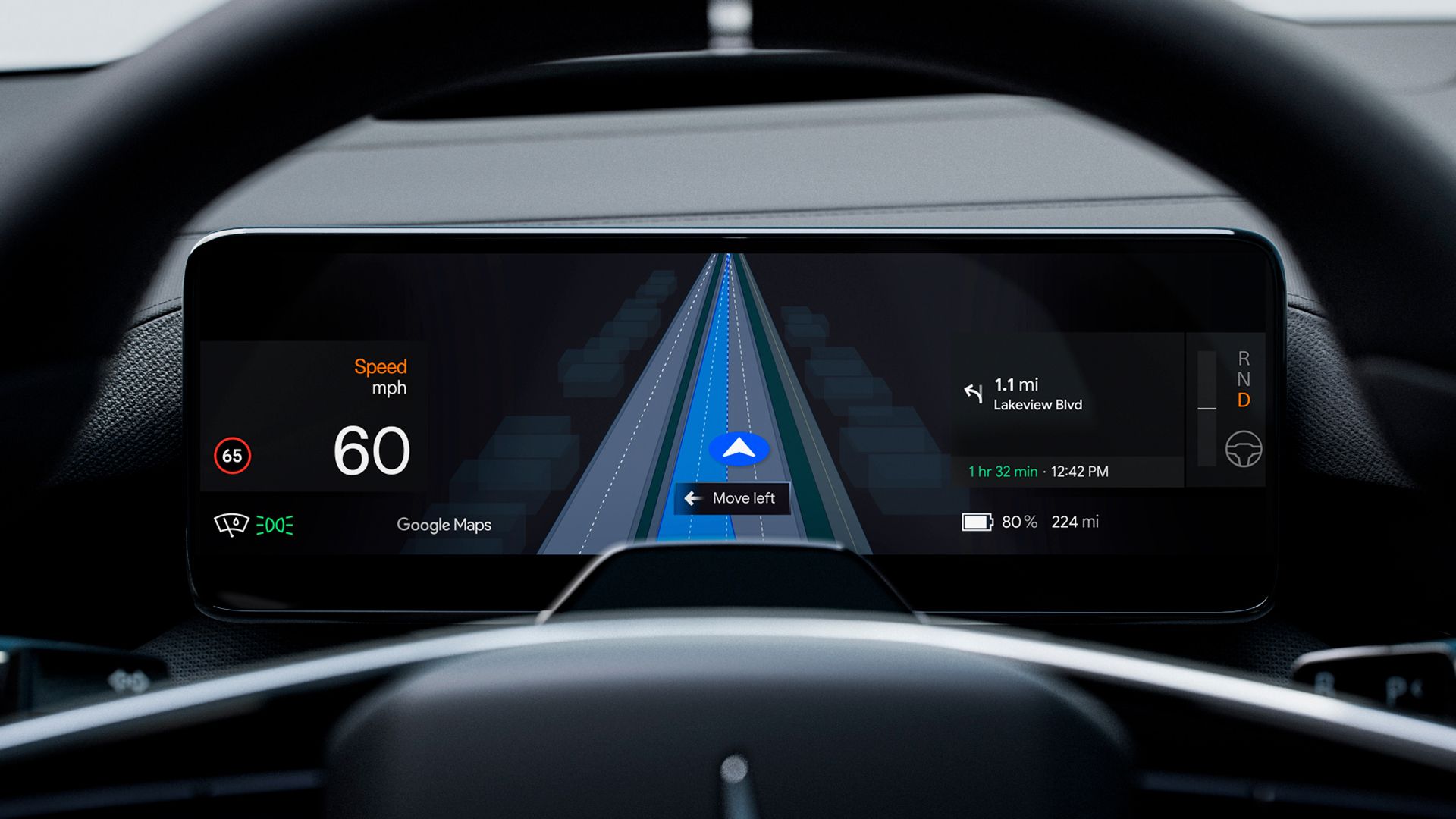 Polestar 4 Is First Car To Get Google Maps Live Lane Guidance