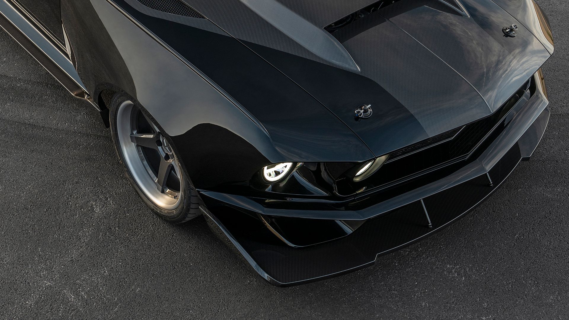 Trick Rides Reveals Carbon Widebody 1969 Mustang With 8.5-L V8 At SEMA