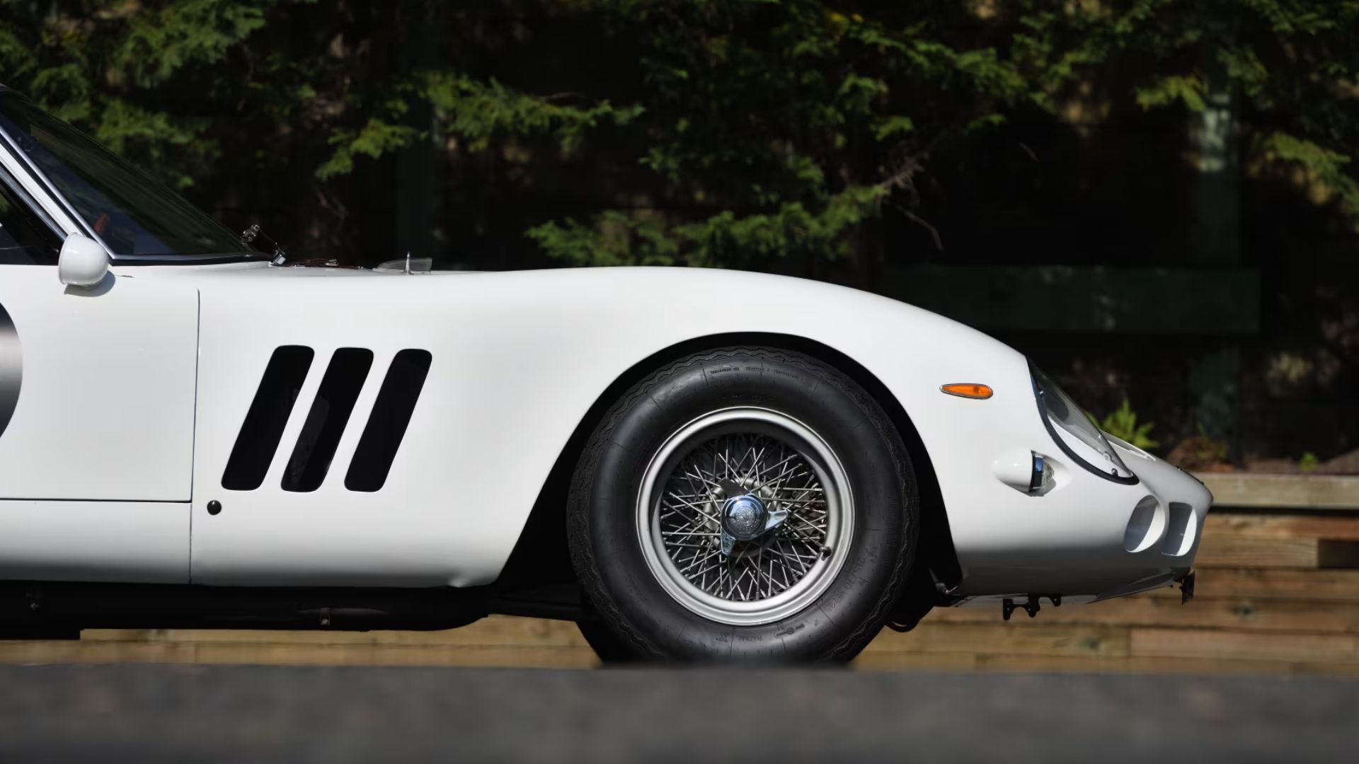 This One-Of-One White Ferrari 250 GTO 
