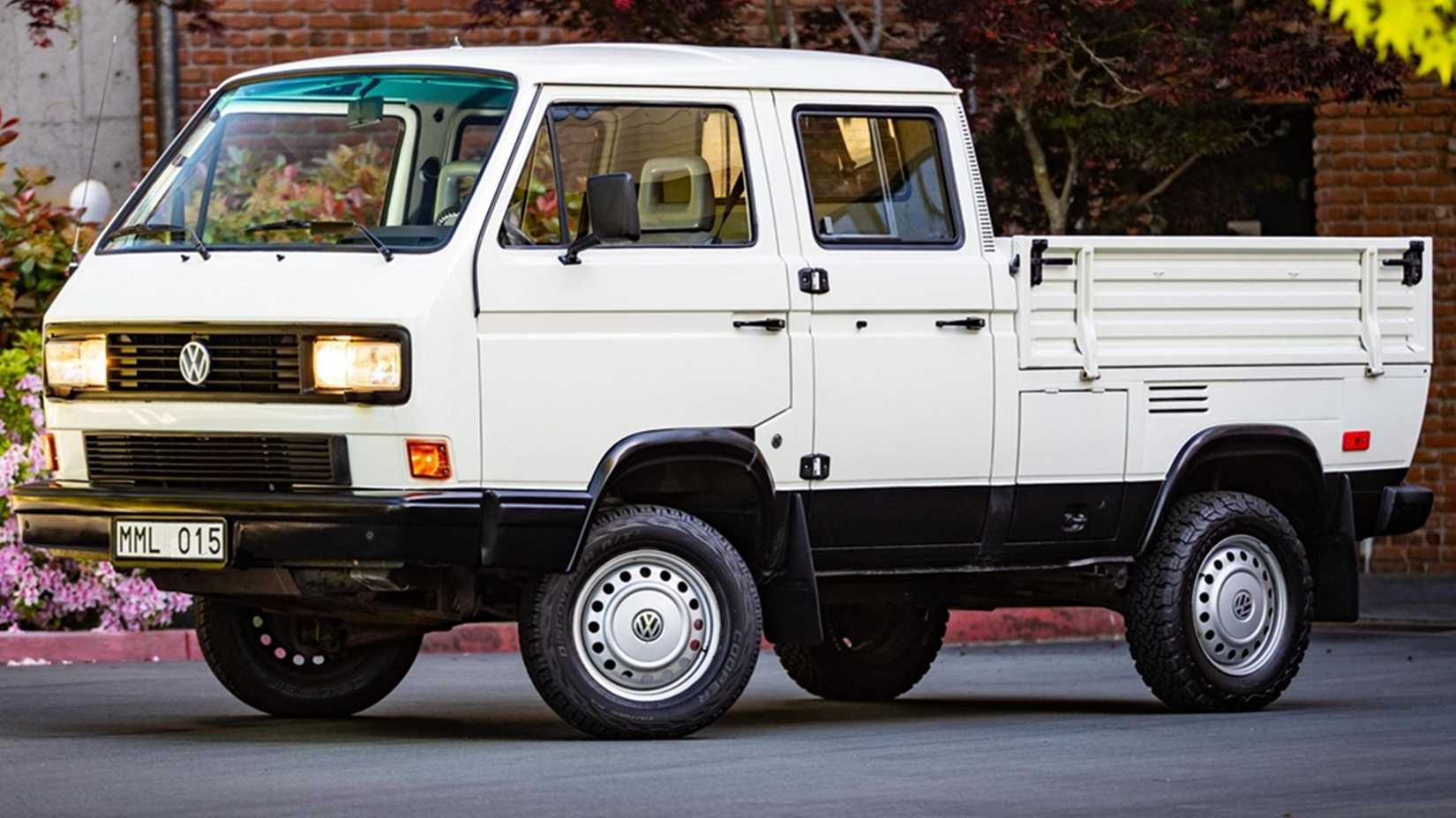Volkswagen Type 2 T3 Doka The Minivan Pickup Truck Hybrid volkswagen-type-2-t3-doka-the-minivan-pickup-truck-hybrid