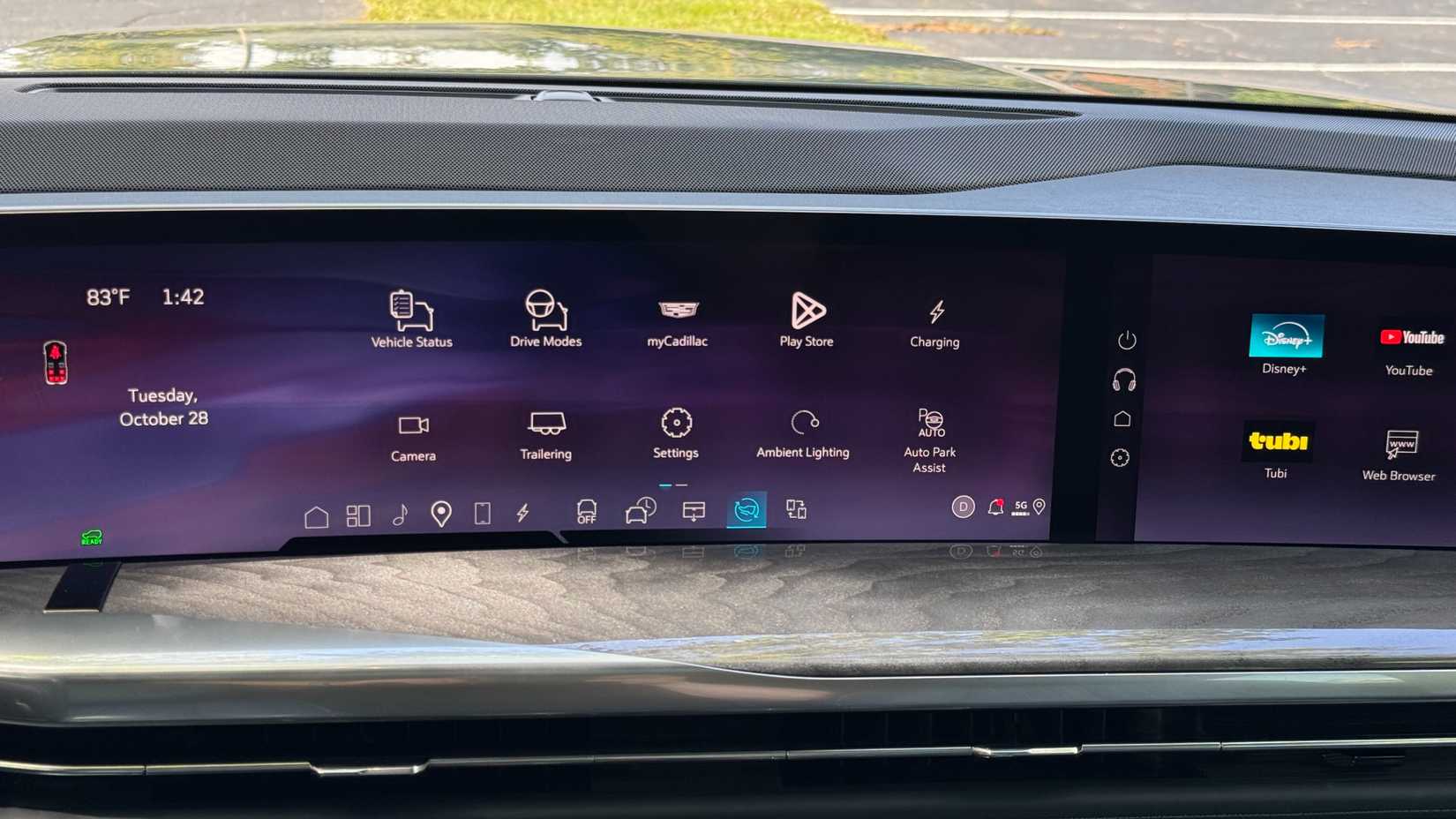 2026 Cadillac Escalade IQ infotainment