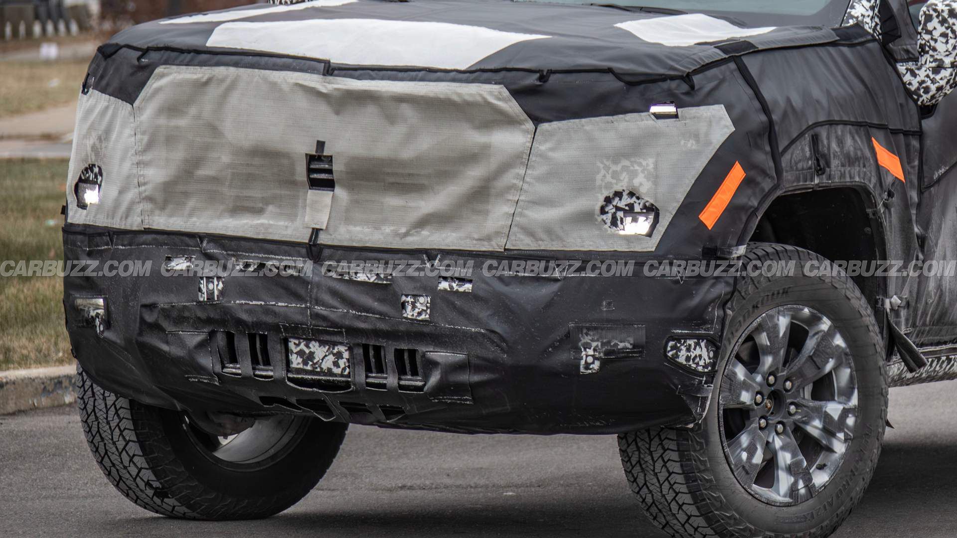 Next-Gen GMC Sierra 1500 Interior Spy Shots Reveal New Screens, Buttons Galore