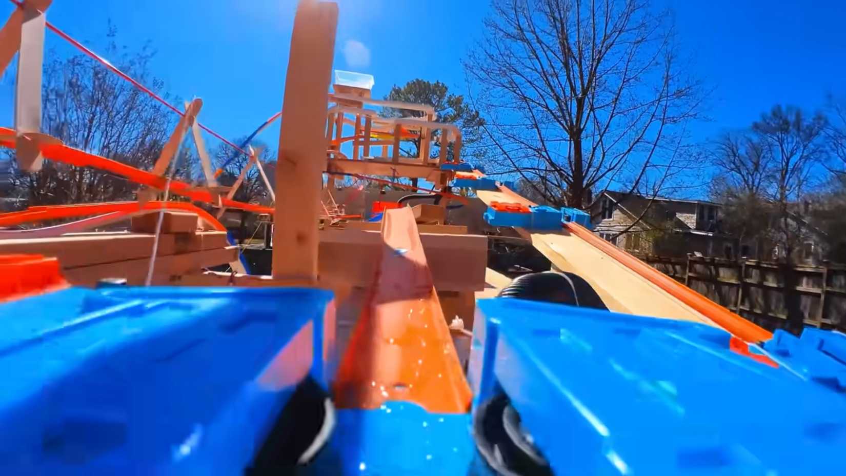 This Insane Hot Wheels Track Is 12 Feet Tall With Elevators ...