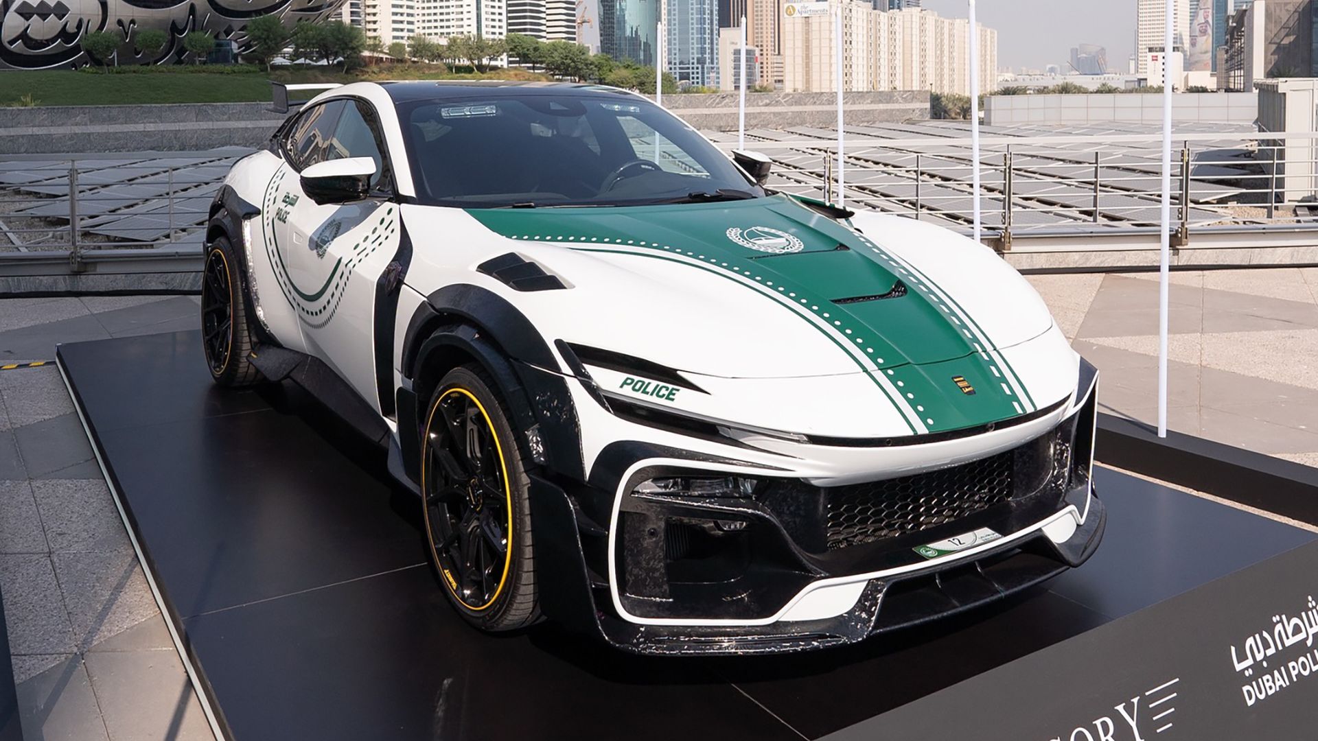 Dubai Police Get Another Mansory For Their Fleet, This One From Ferrari