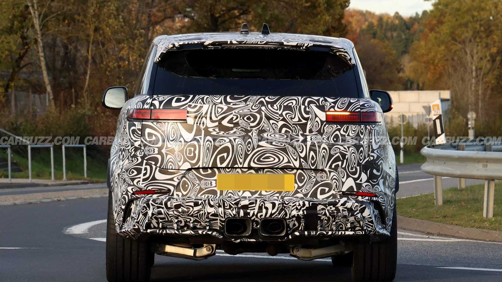 Aggressive-Looking Range Rover Sport Spied At The 'Ring, Could Be New SVR