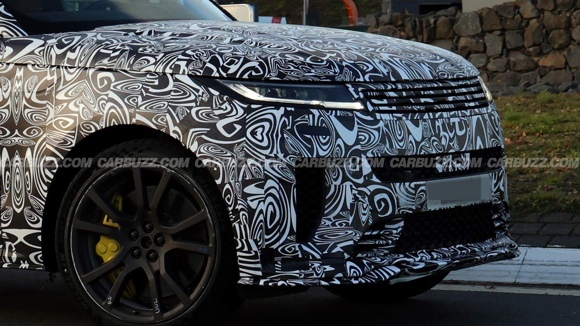 Aggressive-Looking Range Rover Sport Spied At The 'Ring, Could Be New SVR