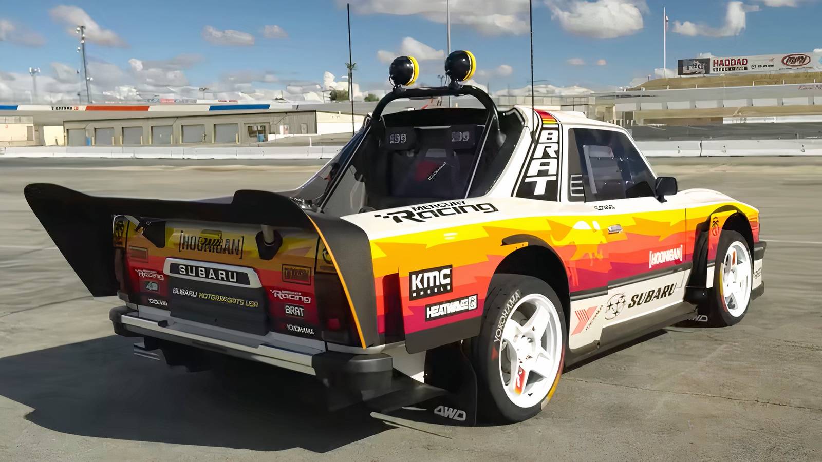New Gymkhana Teaser Highlights 'Brataroo' Subaru Brat Race Car Development