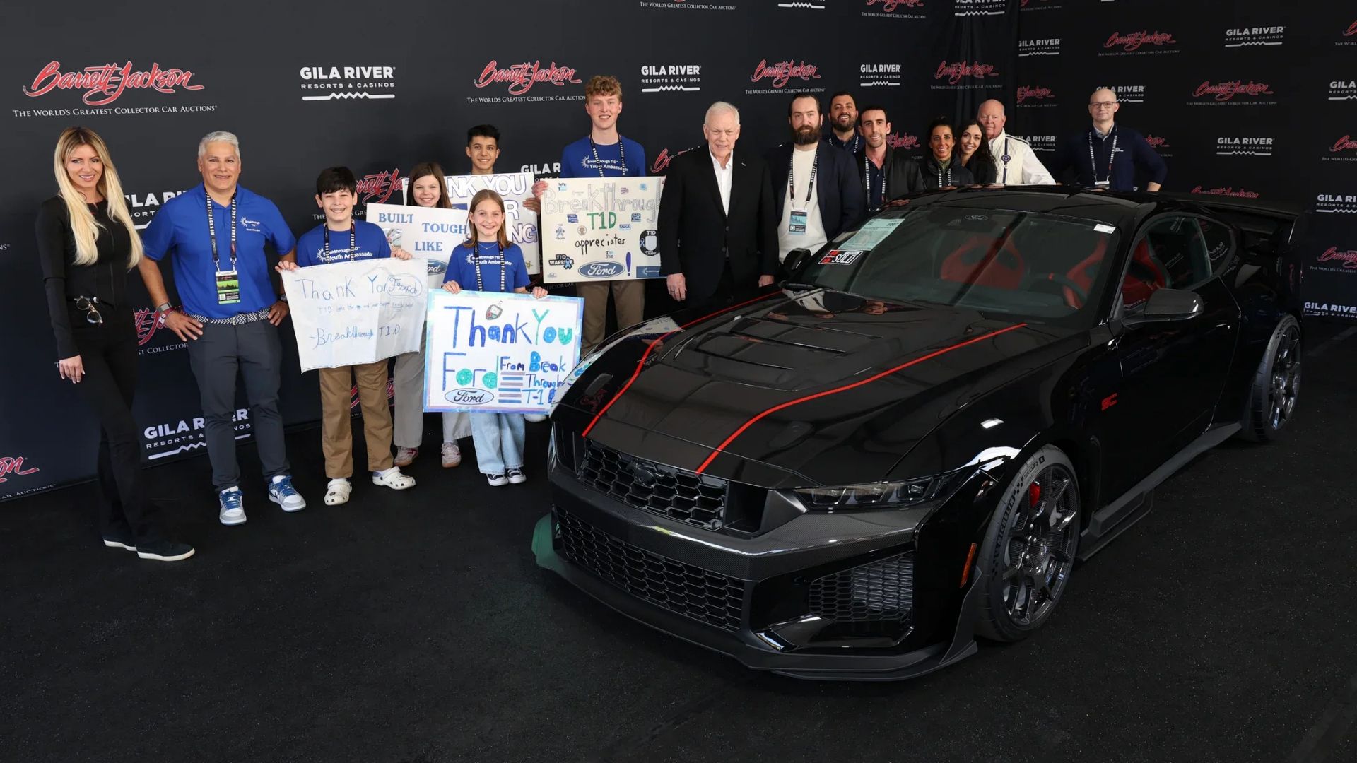 The First Ford Mustang Dark Horse SC Sold For Charity For $1.25 Million
