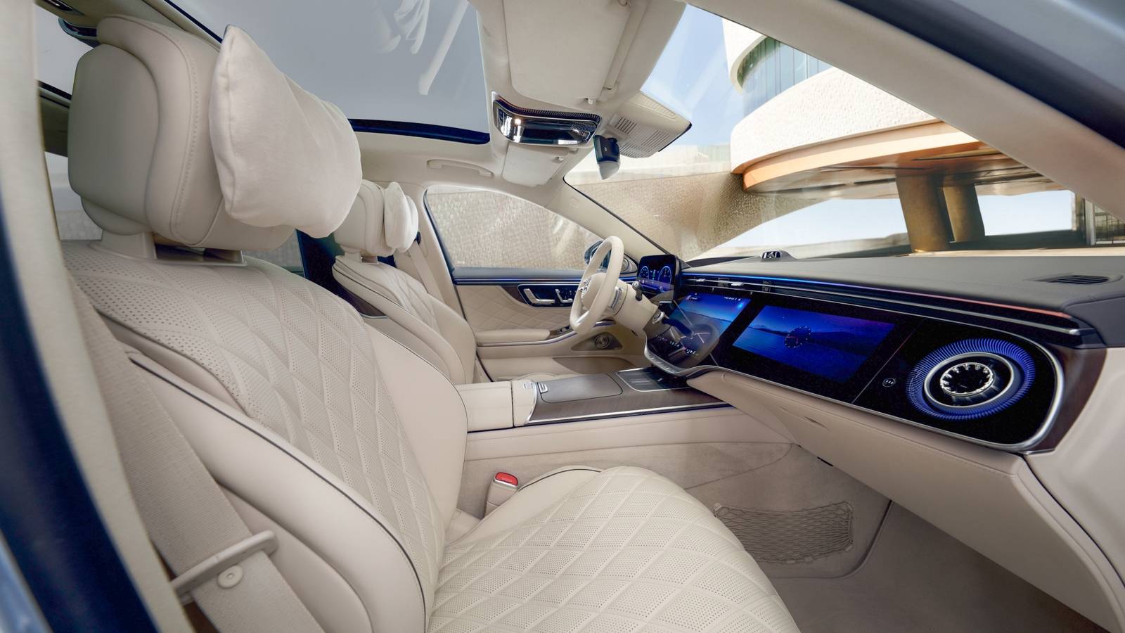 Mercedes-Benz Patents Head And Neck Massager For Passenger Cars