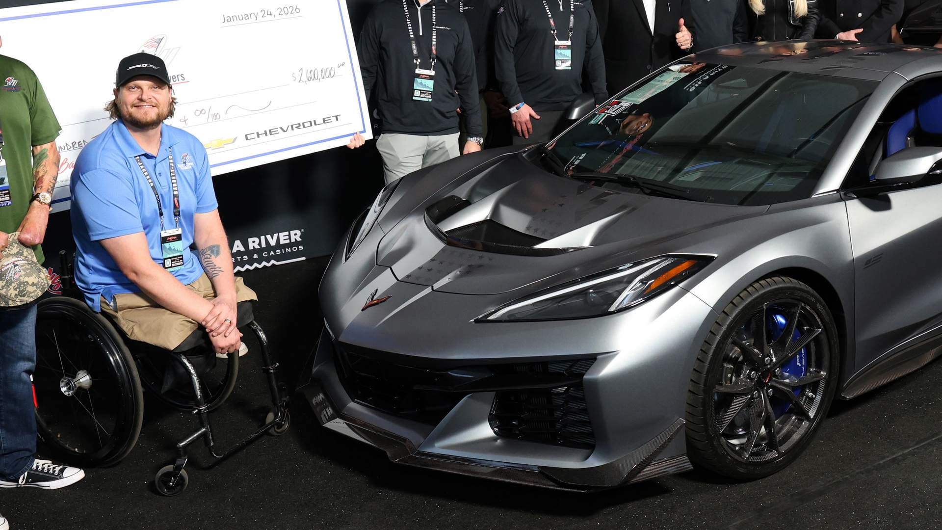 One-Of-One Chevrolet Corvette ZR1X Brings $2.6 Million At Auction