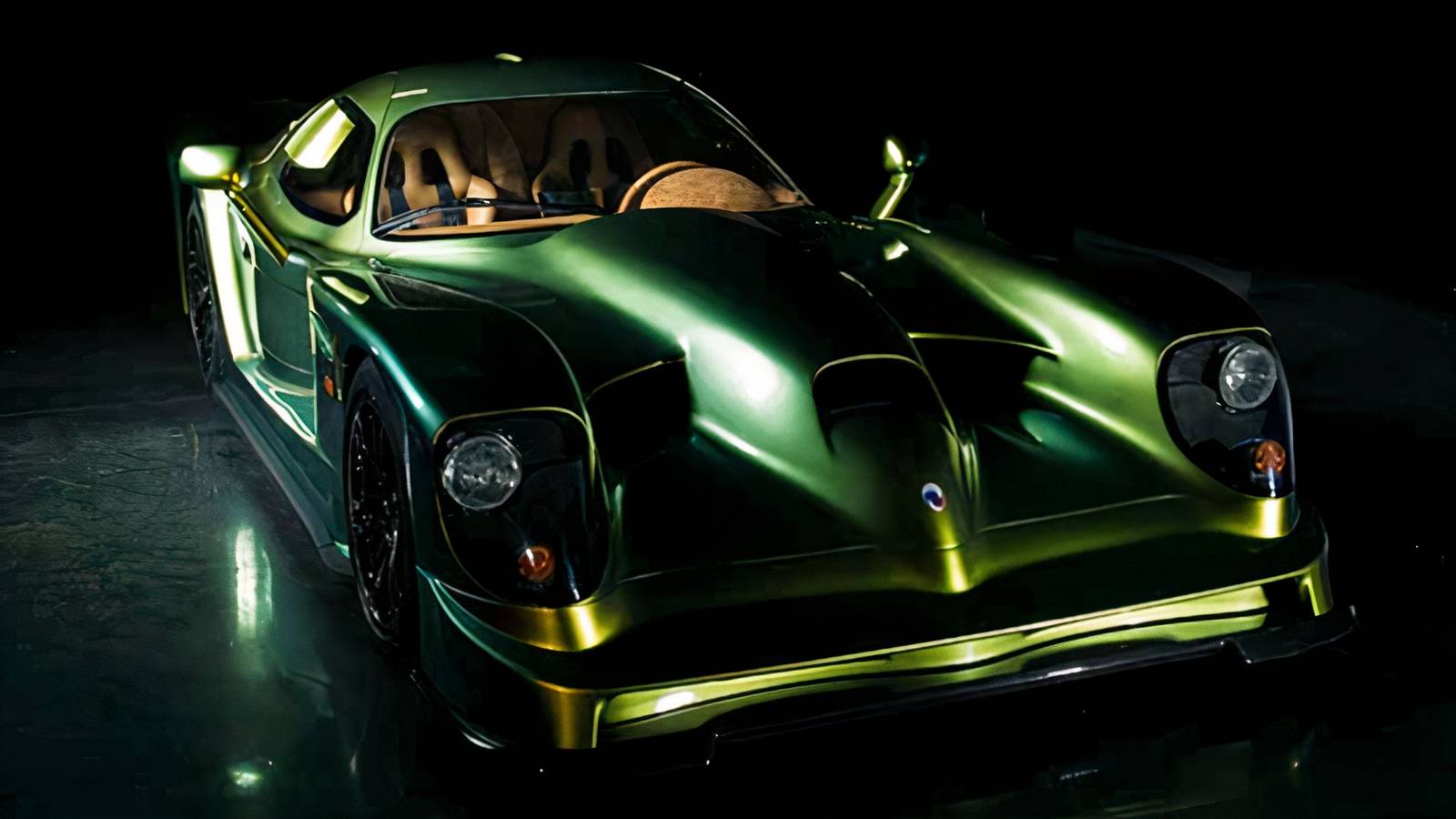 Panoz Took On The Sports Car Industry With A Quirky "Batmobile" Racecar