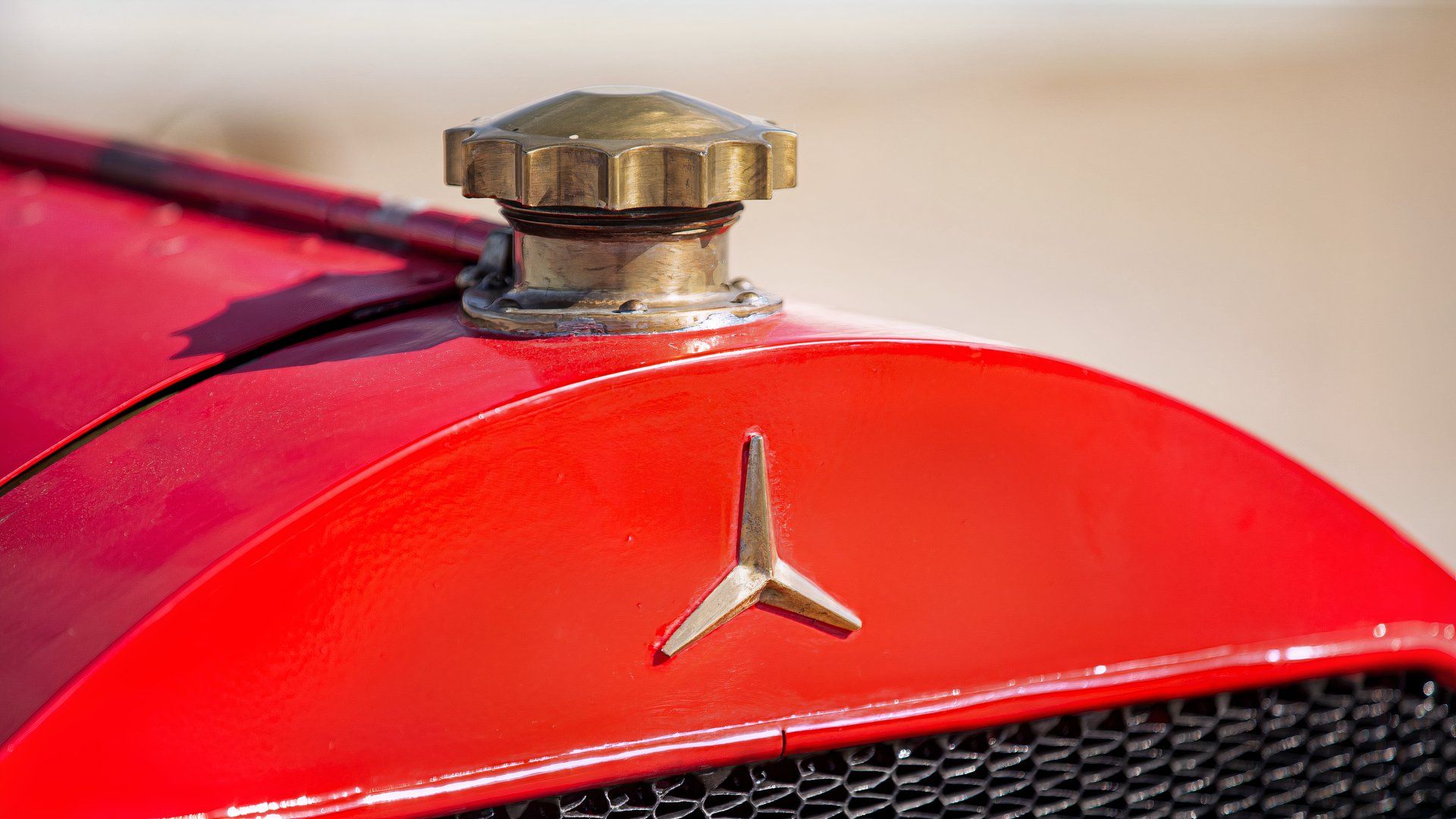 1905 Mercedes Simplex 60 hp replica radiator cap