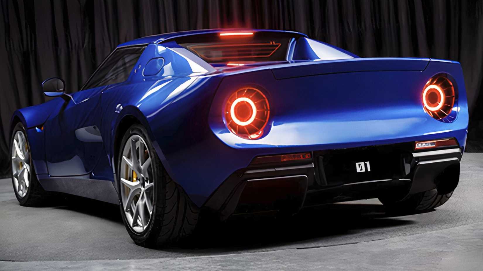 Blue JGAT SC01 rear