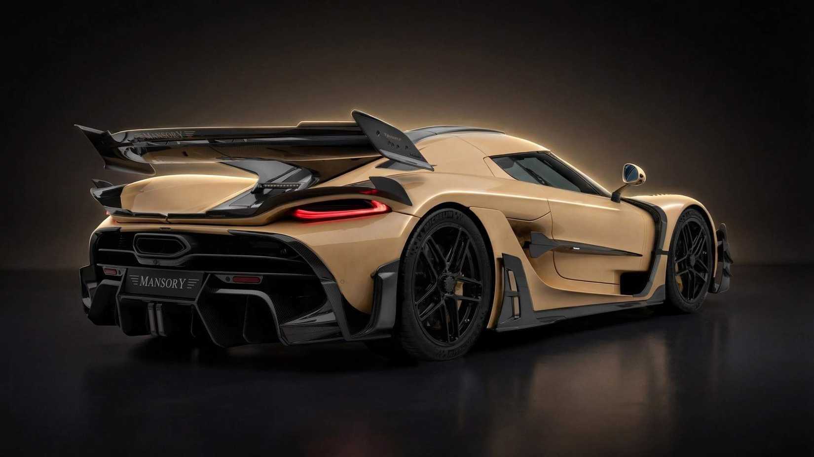 Mansory Reveals A Modified Koenigsegg Jesko With Carbon Wings Everywhere