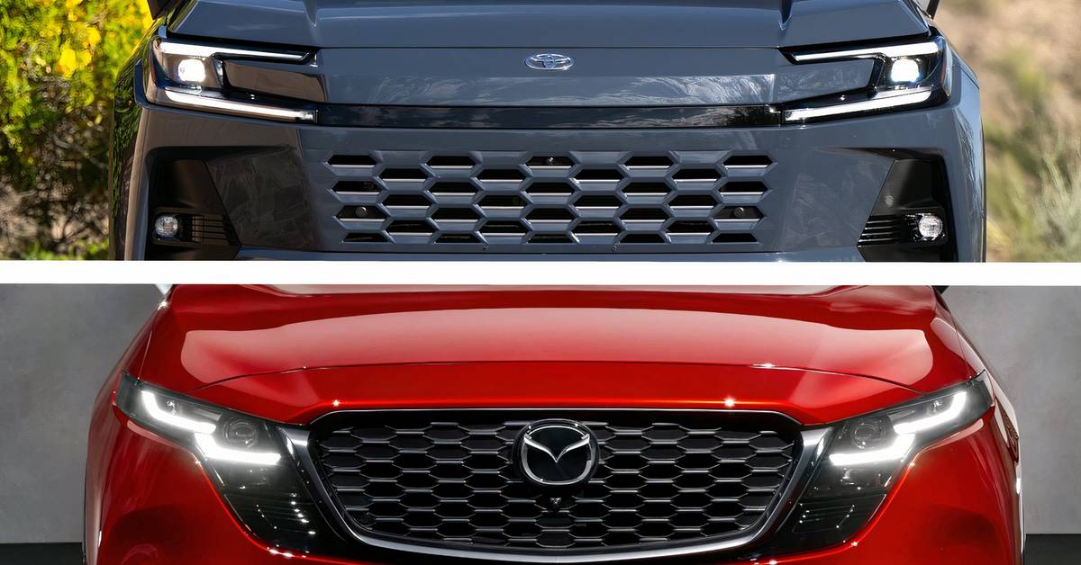 Here's How The New Mazda CX-5 And Toyota RAV4 Compare To One Another