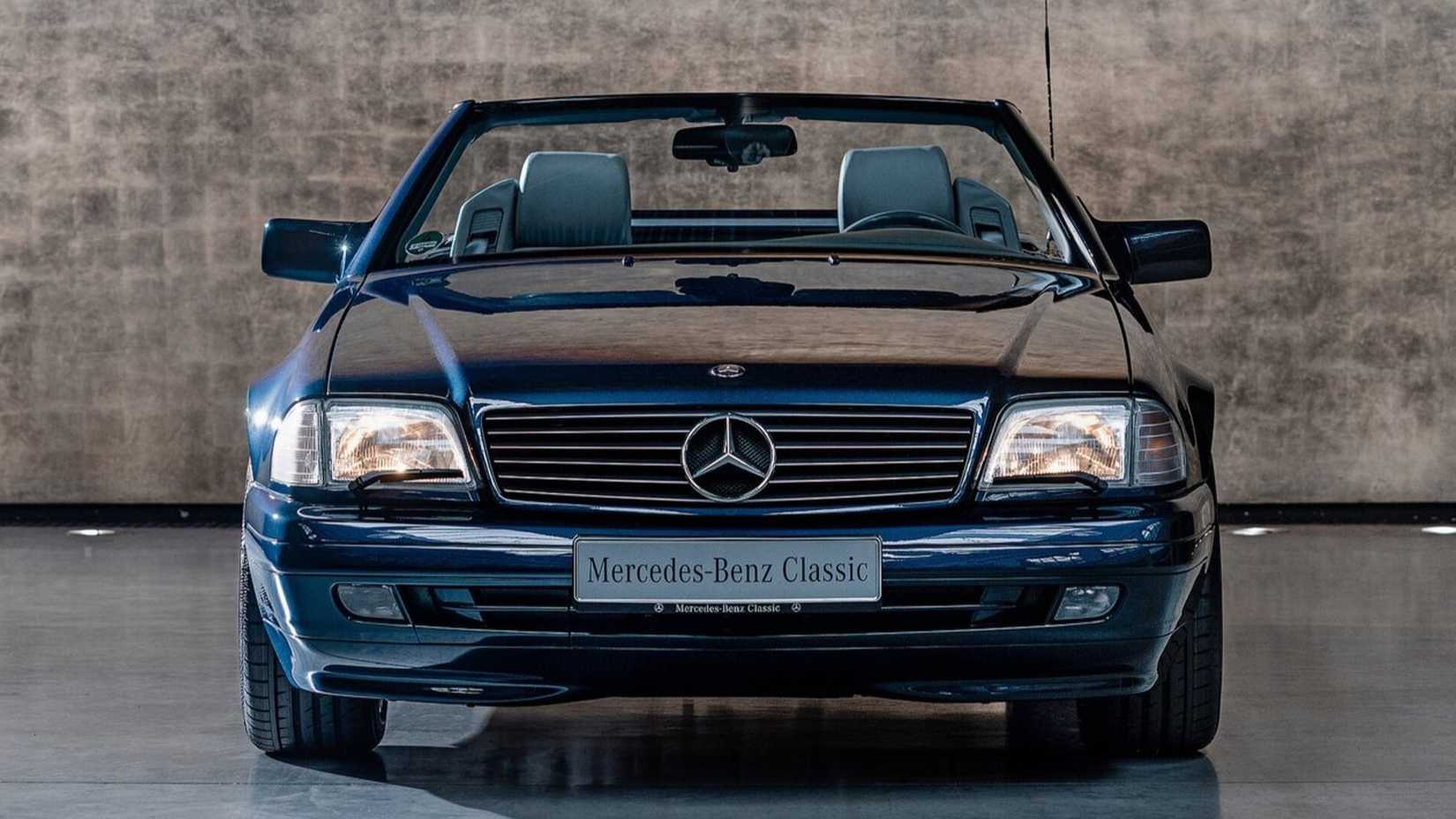 1995 Mercedes SL600 exterior 