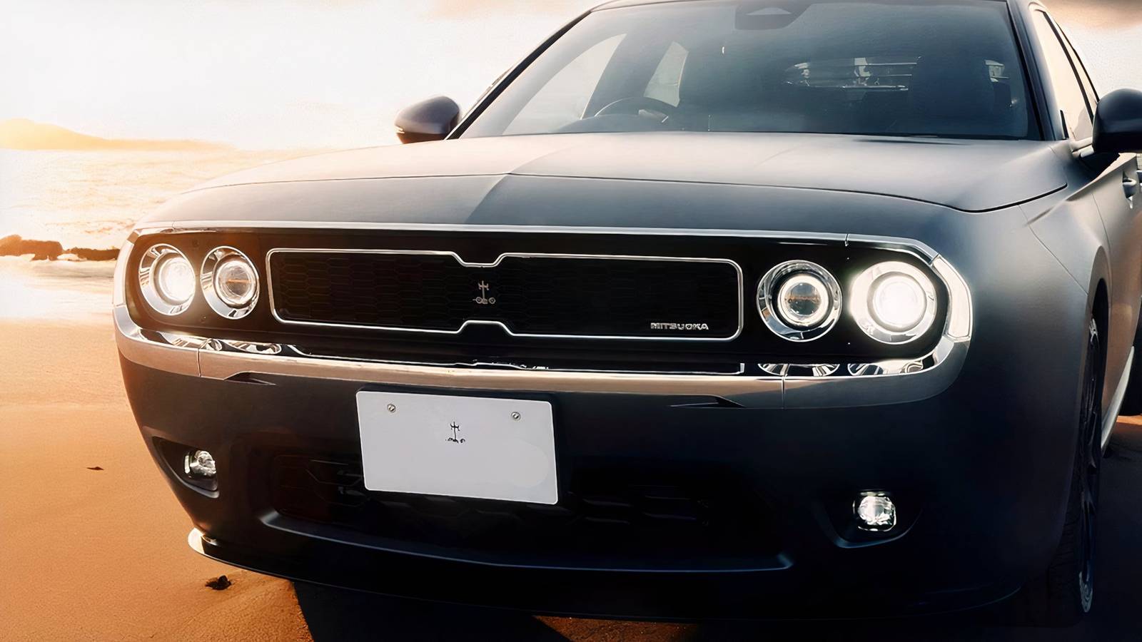 Japan's Miniature Knock-Off Dodge Challenger Is A Honda Civic In Disguise