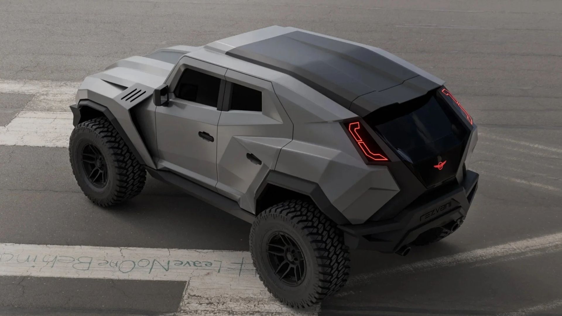 2026 Rezvani Tank Debuts With New 1,000-HP Engine Option