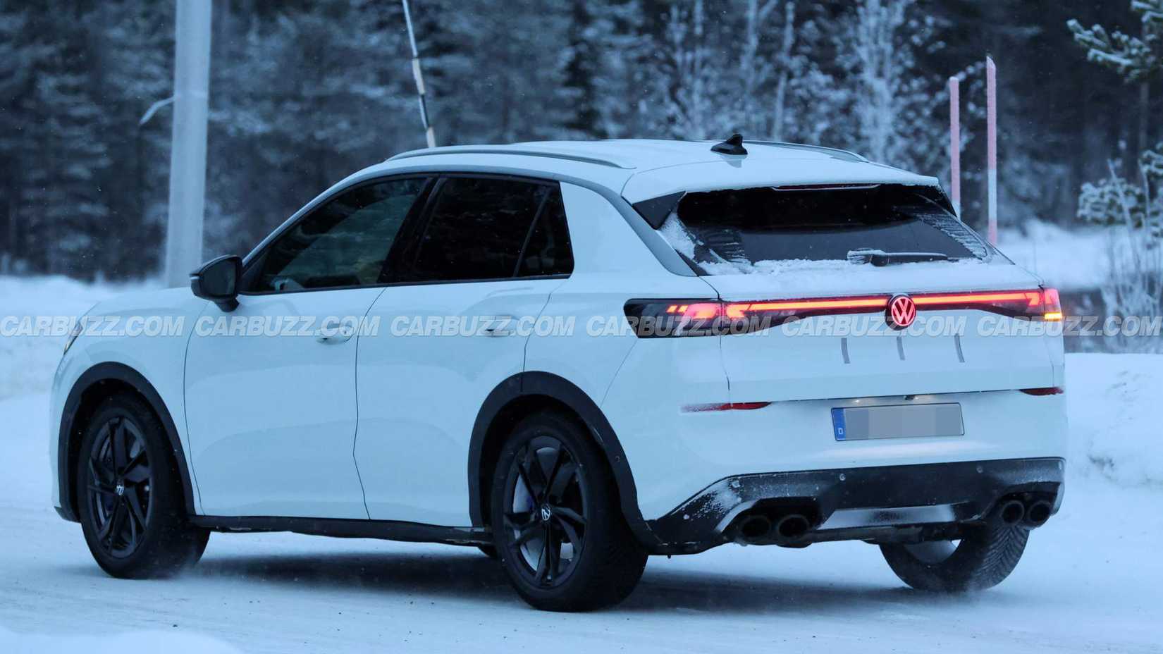 New Volkswagen T-Roc R Facelift Spied For The First Time In Public