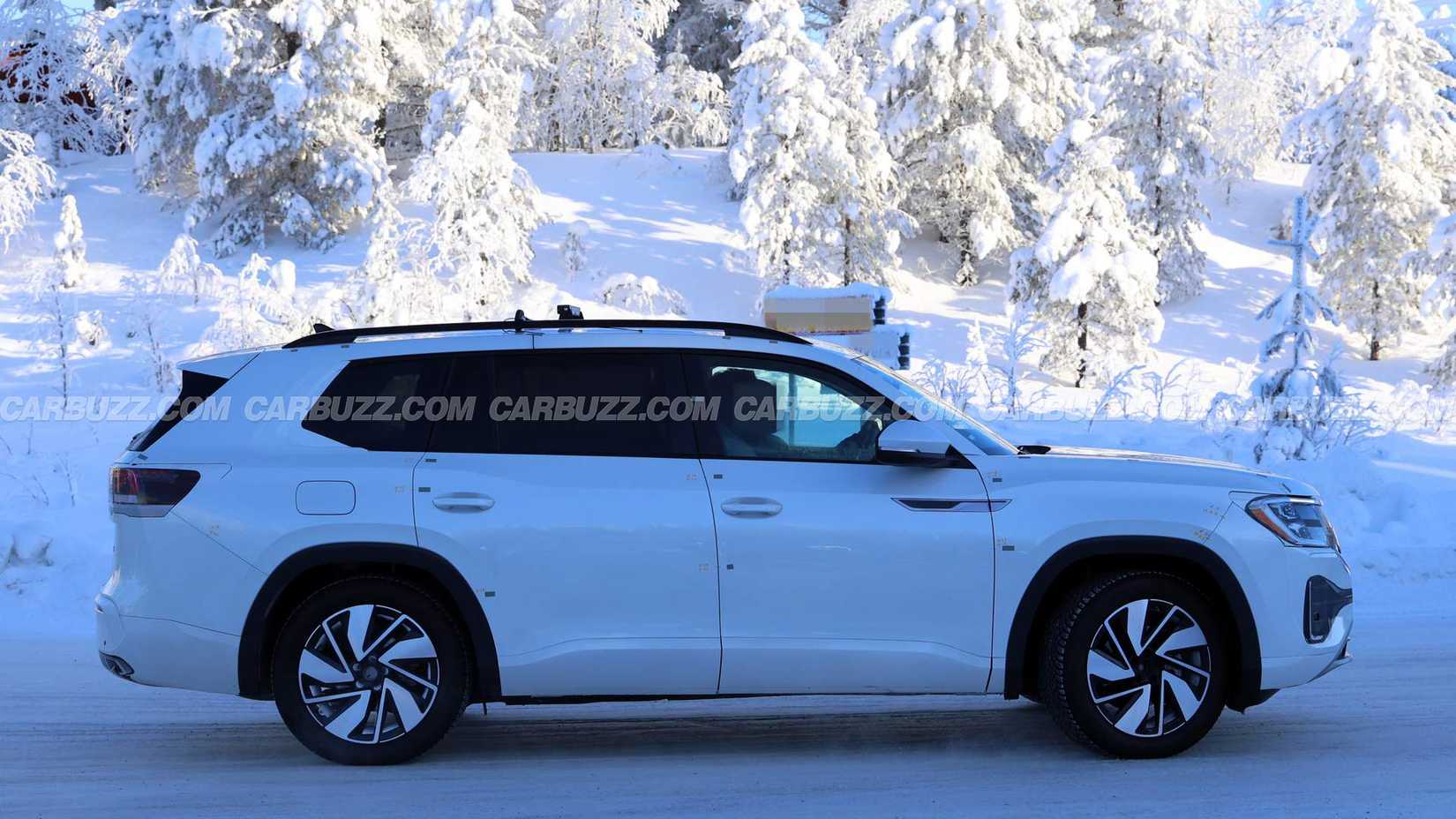 Volkswagen Teases 2027 Atlas One Last Time Ahead Of Its Debut